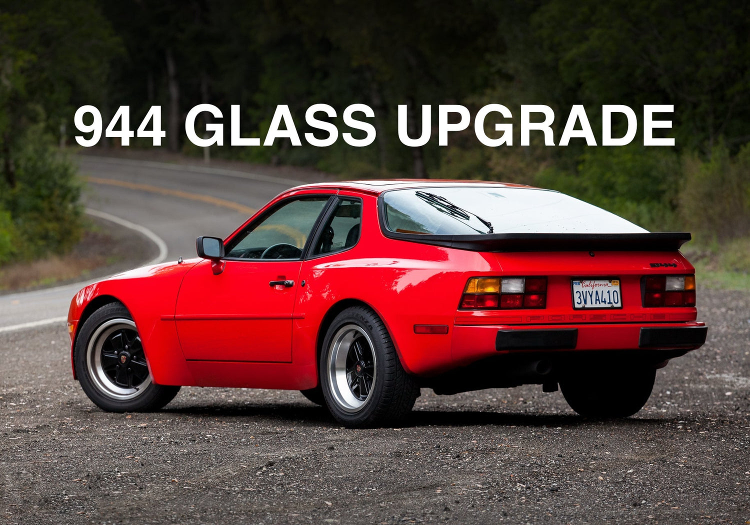 1982-99 Porsche 944 Saratoga Glass Top