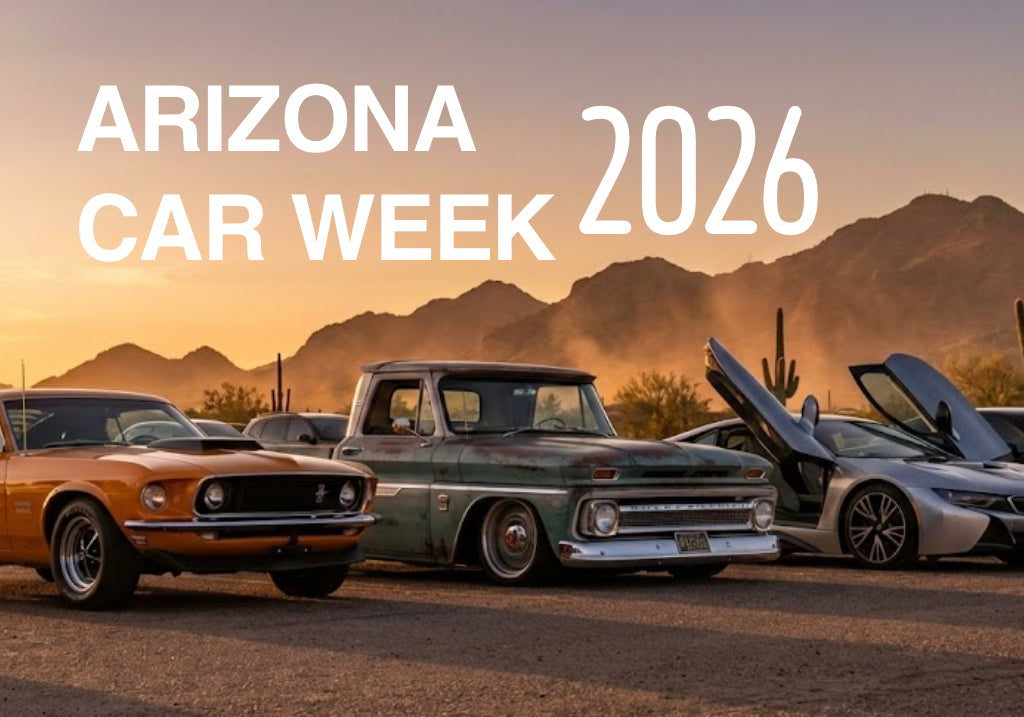 Arizona Car Week 2026: The Complete Day-By-Day Guide to Every Auction, Show, Cruise & Cars-and-Coffee (Scottsdale + Phoenix)