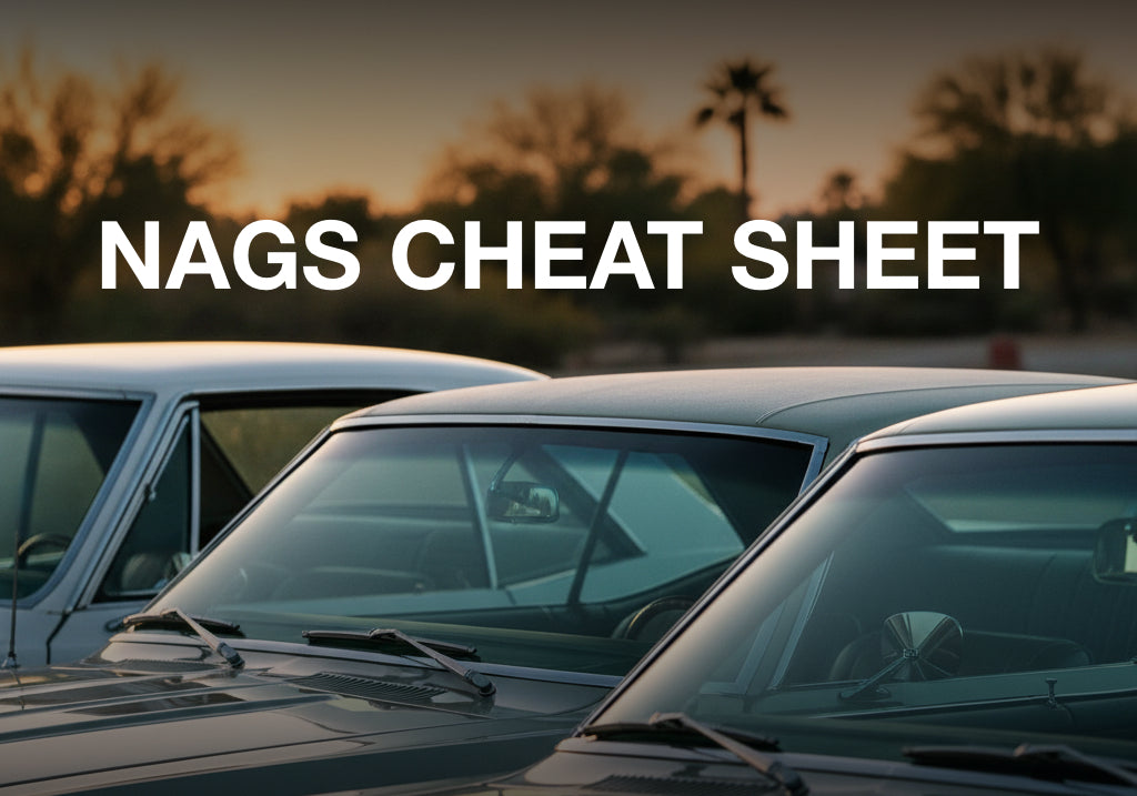 Auto Glass Part Numbers, Decoded: A Quick NAGS Cheat Sheet