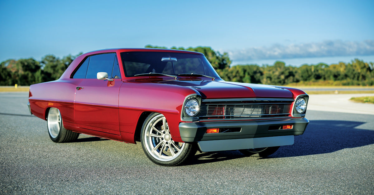 1966–1967 Chevy Nova Windshield — OEM-Style, USA-Made (Not Flush Glass)