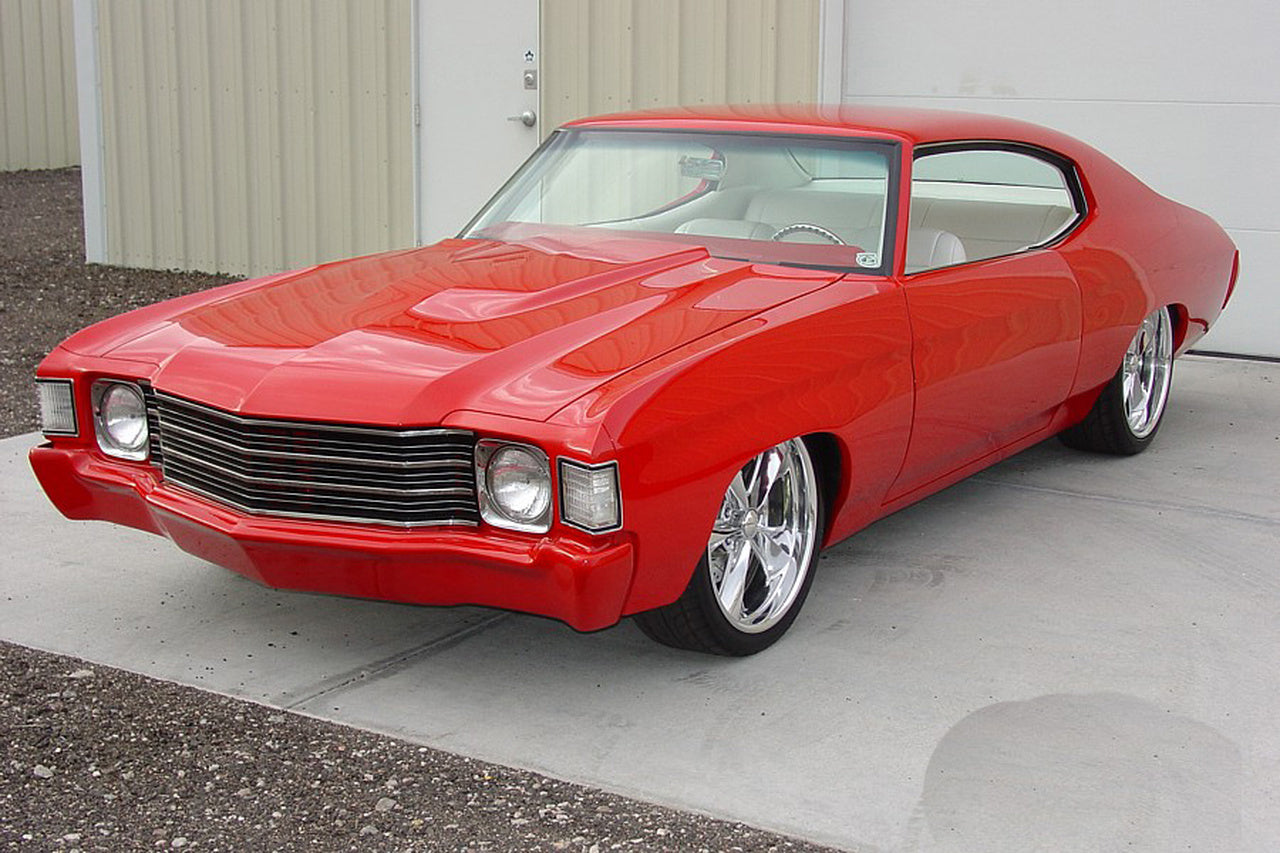 1968–1972 Chevelle Flush-Mount Glass Kit — DOT, Trimless, American-Made (Front & Rear)