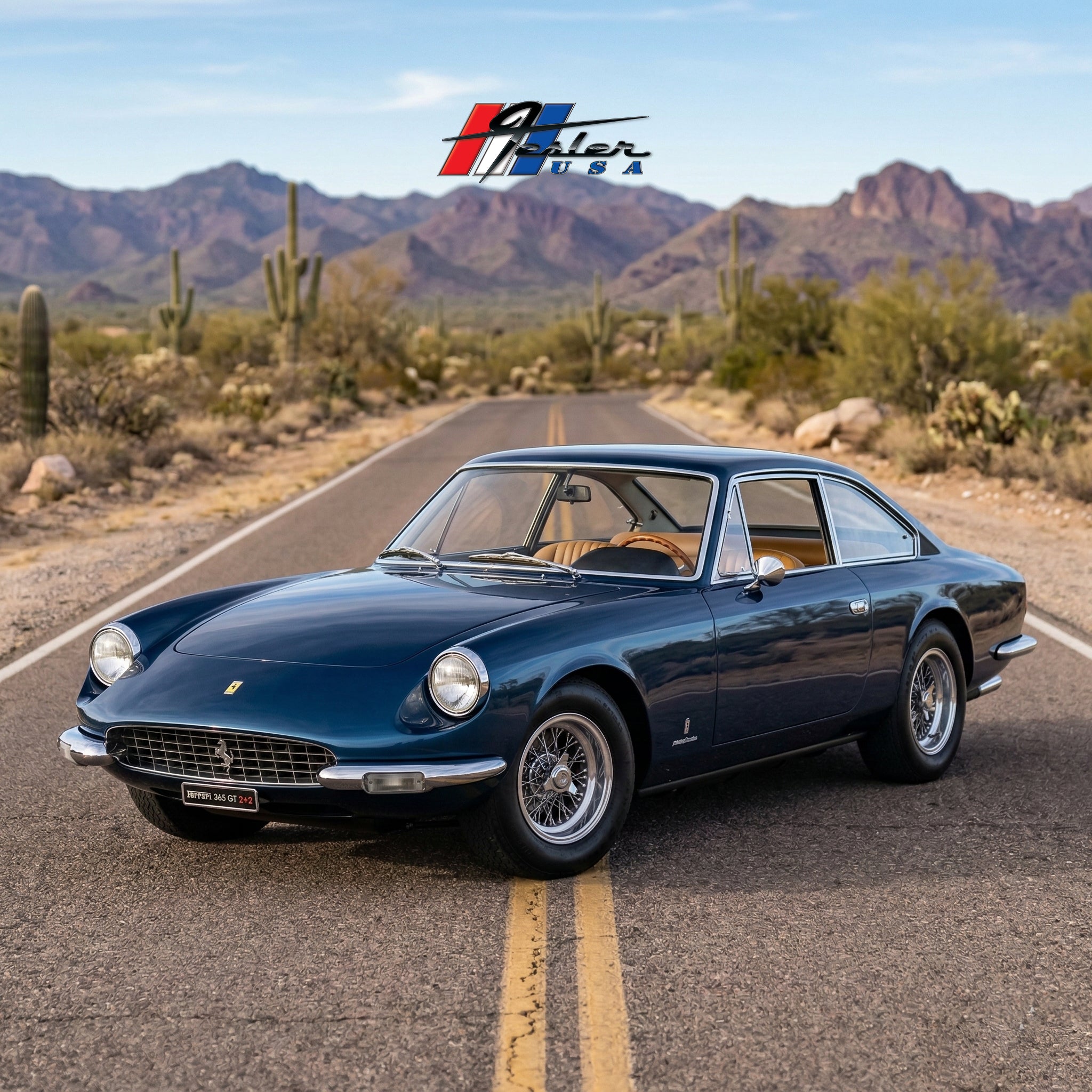 1967-1972 Ferrari 365 GT 2+2 Windshield