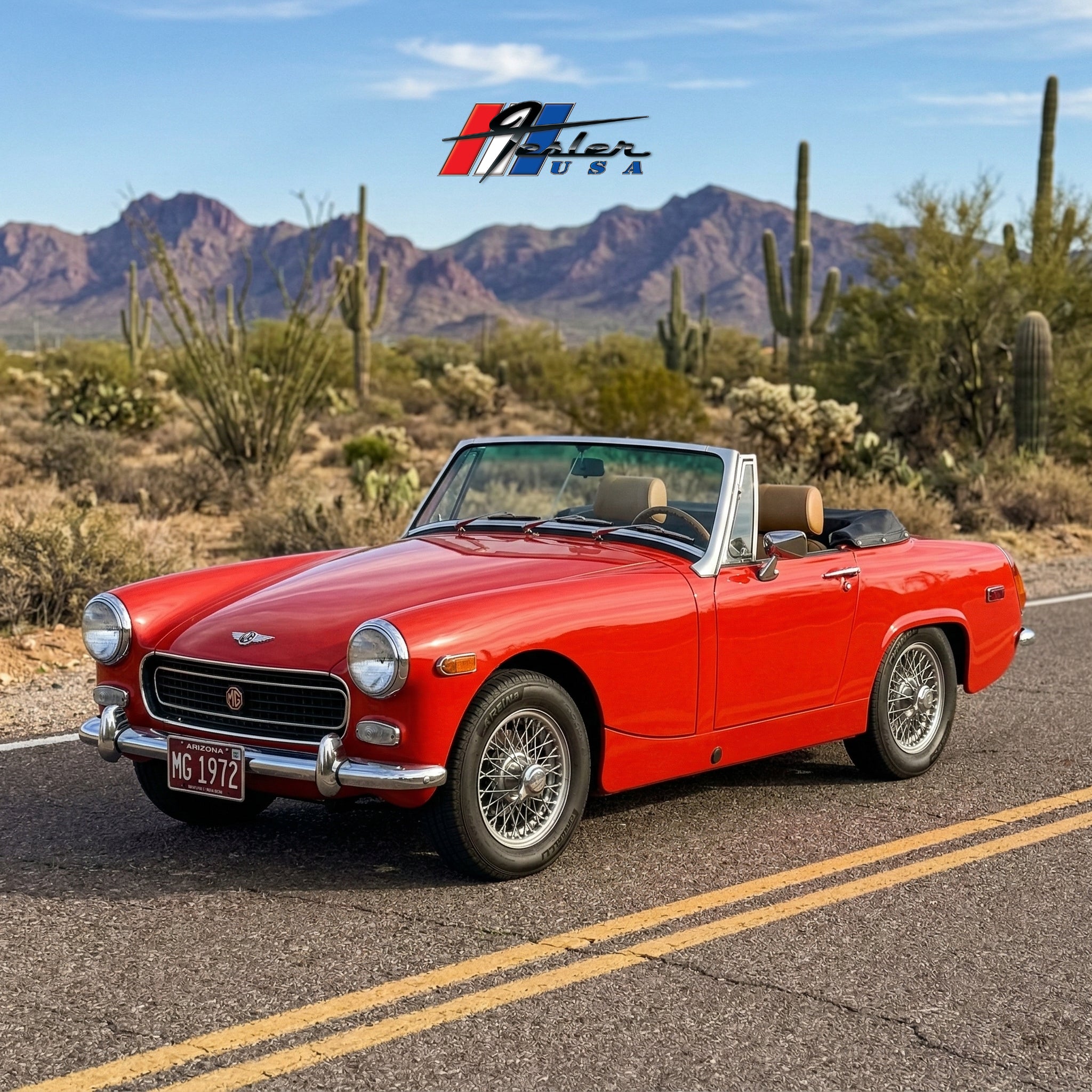 1964-1981 MG Midget MKII MKIII Windshield