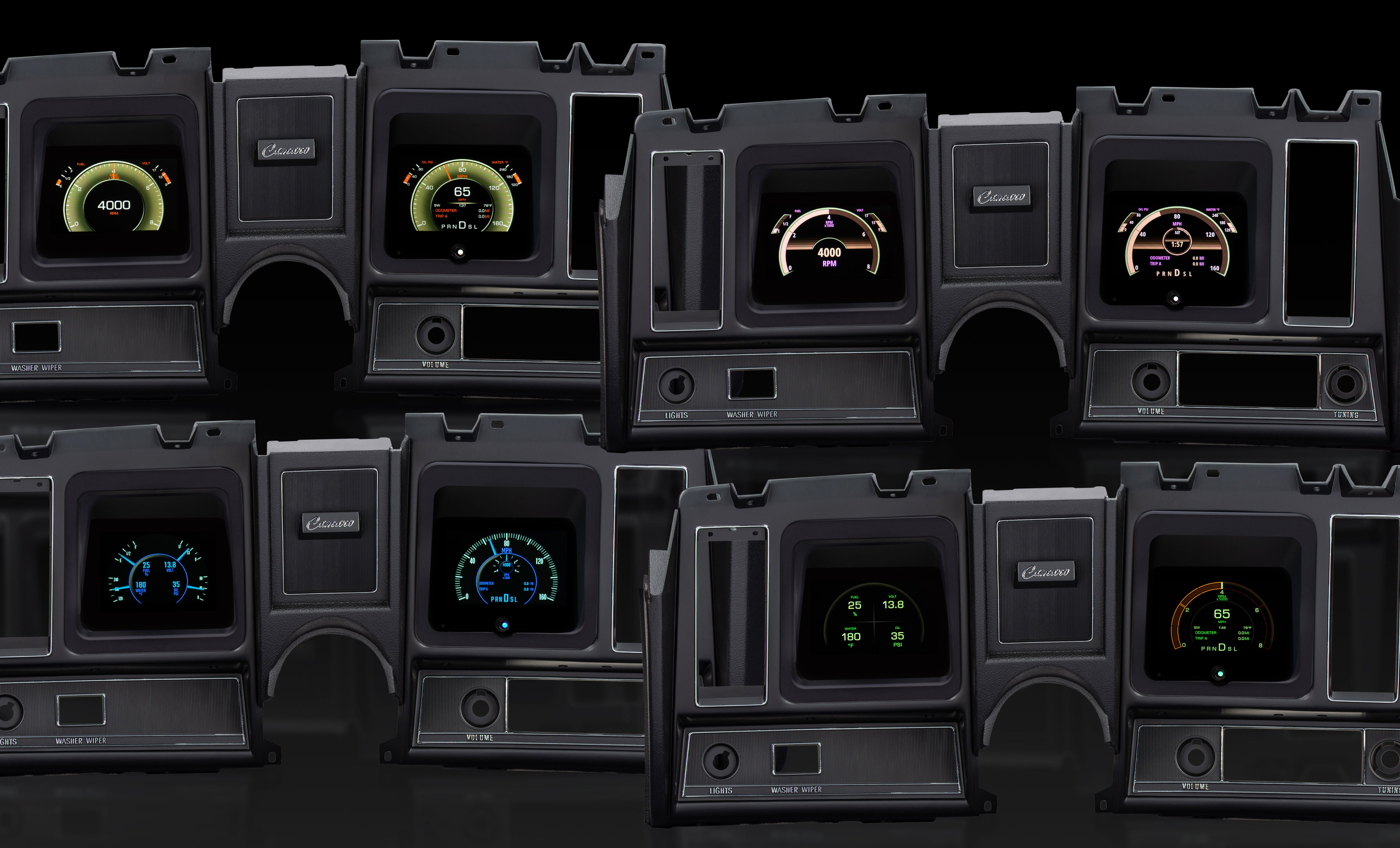 Dakota Digital GRFX-69C-CAM — 1969 Chevy Camaro GRFX Instrument System