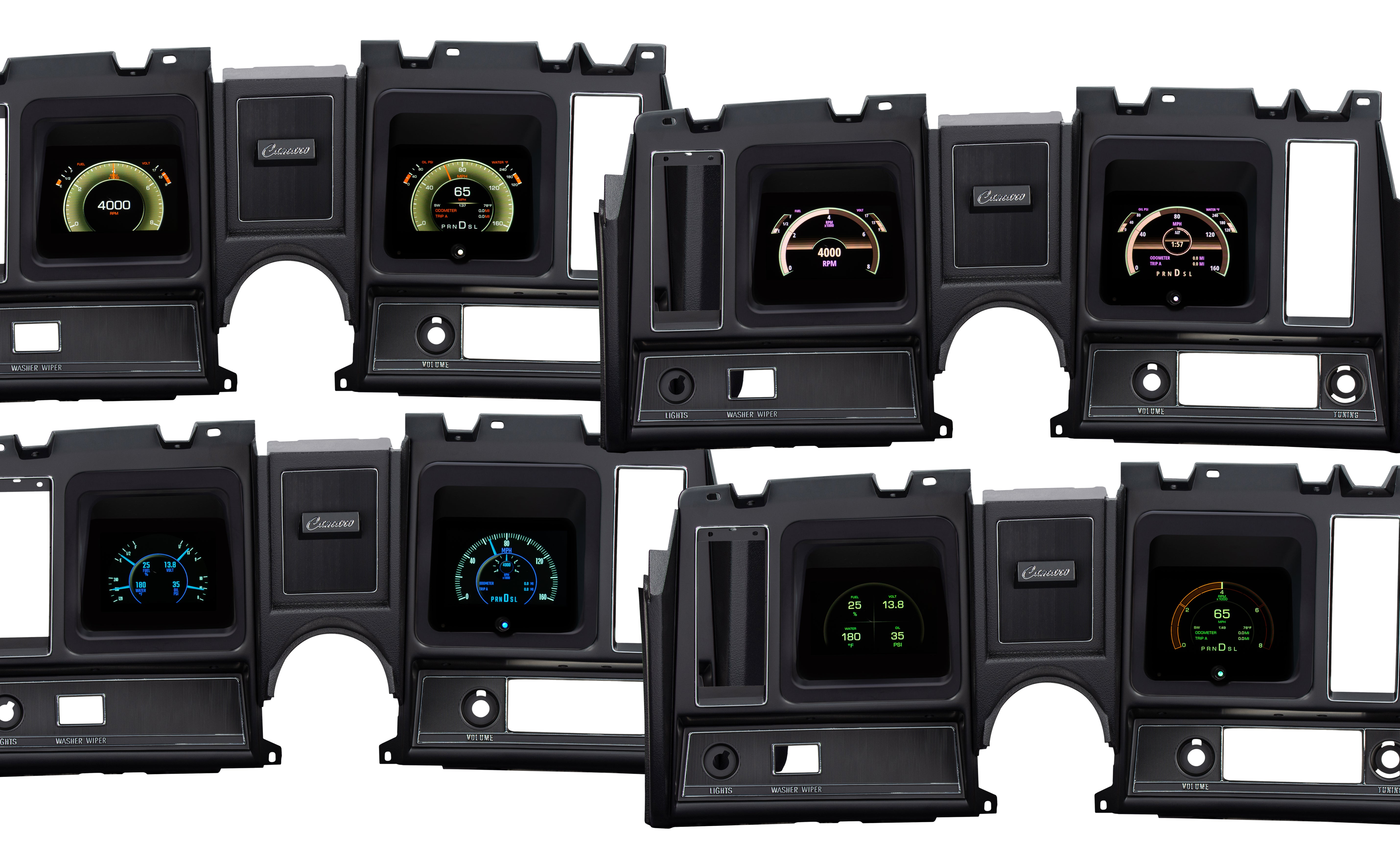 Dakota Digital GRFX-69C-CAM — 1969 Chevy Camaro GRFX Instrument System
