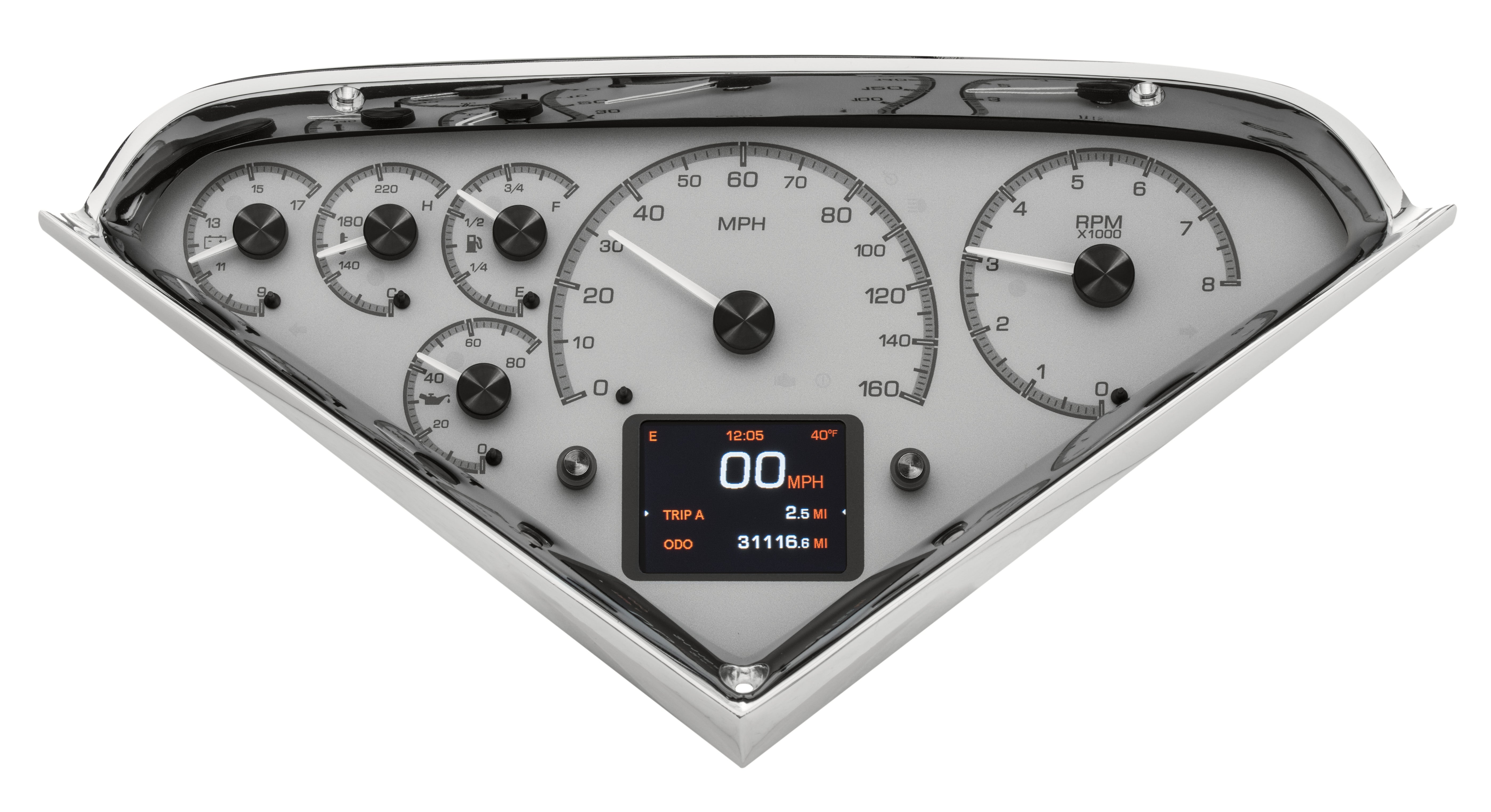 Dakota Digital HDX-55C-PU — 1955–1959 Chevy/GMC Truck HDX Instrument System