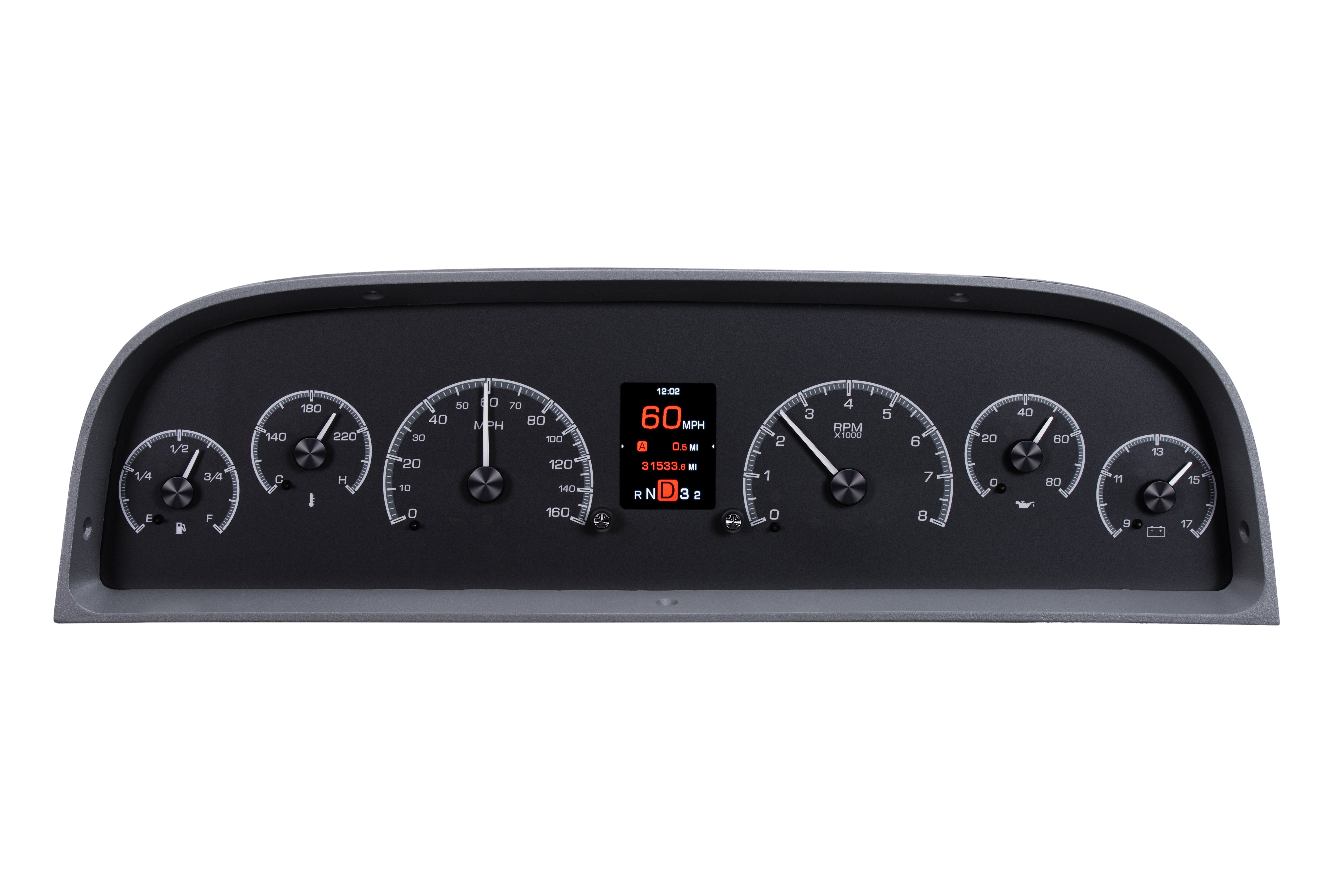 Dakota Digital HDX-60C-PU — 1960–1963 Chevy/GMC Truck HDX Instrument System