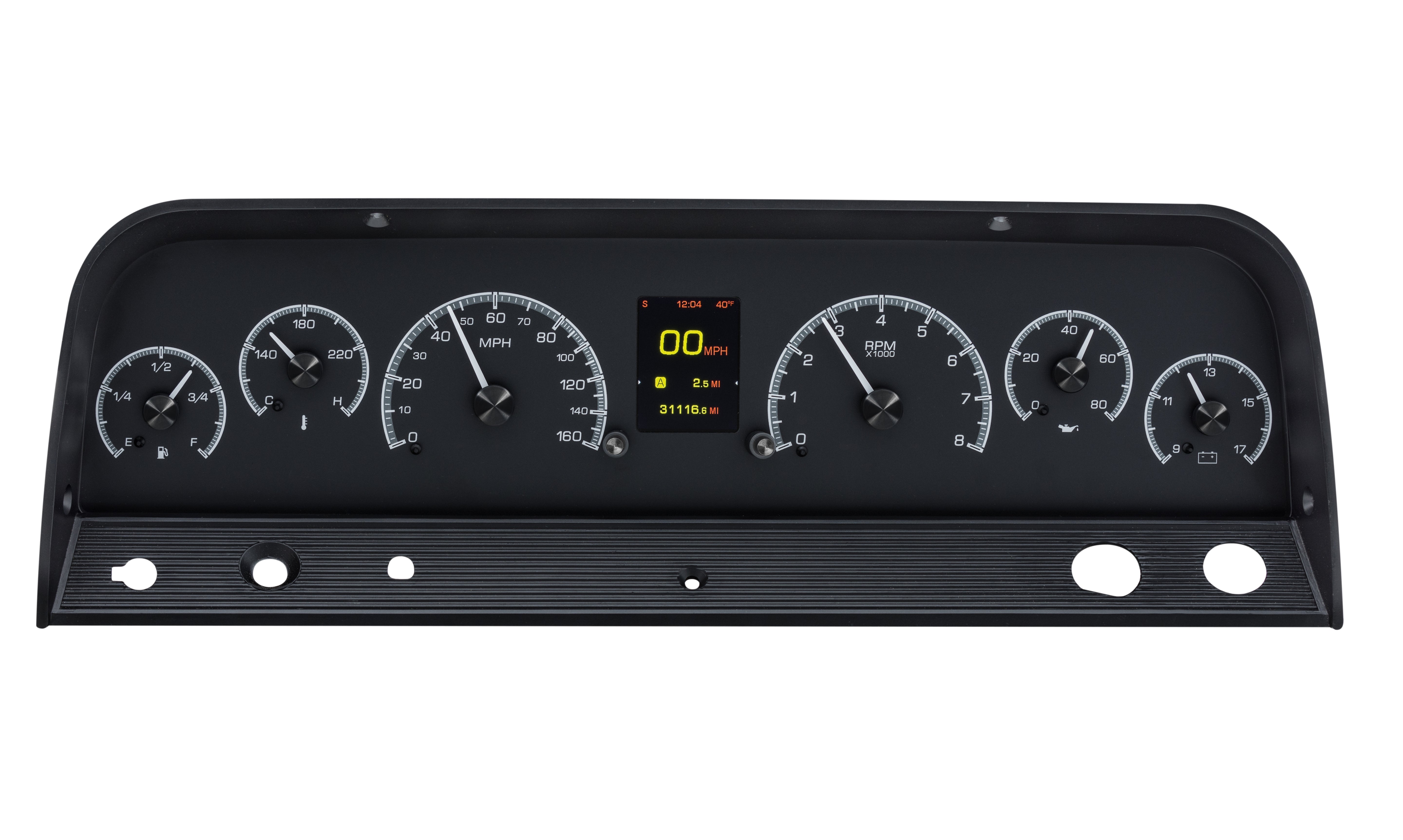 Dakota Digital HDX-64C-PU — 1964–1966 Chevy/GMC Truck HDX Instrument System
