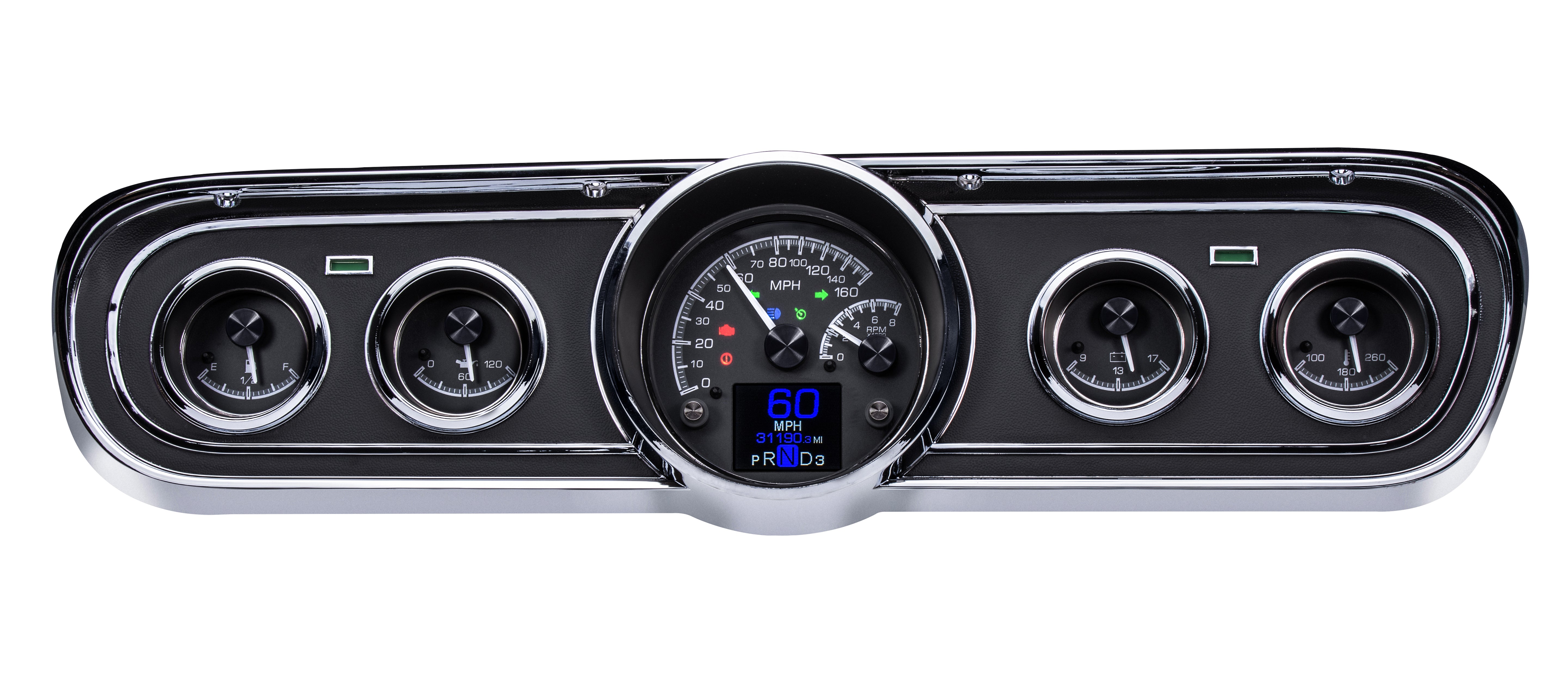 Dakota Digital HDX-65F-MUS — 1964.5–1966 Ford Mustang HDX Instrument System