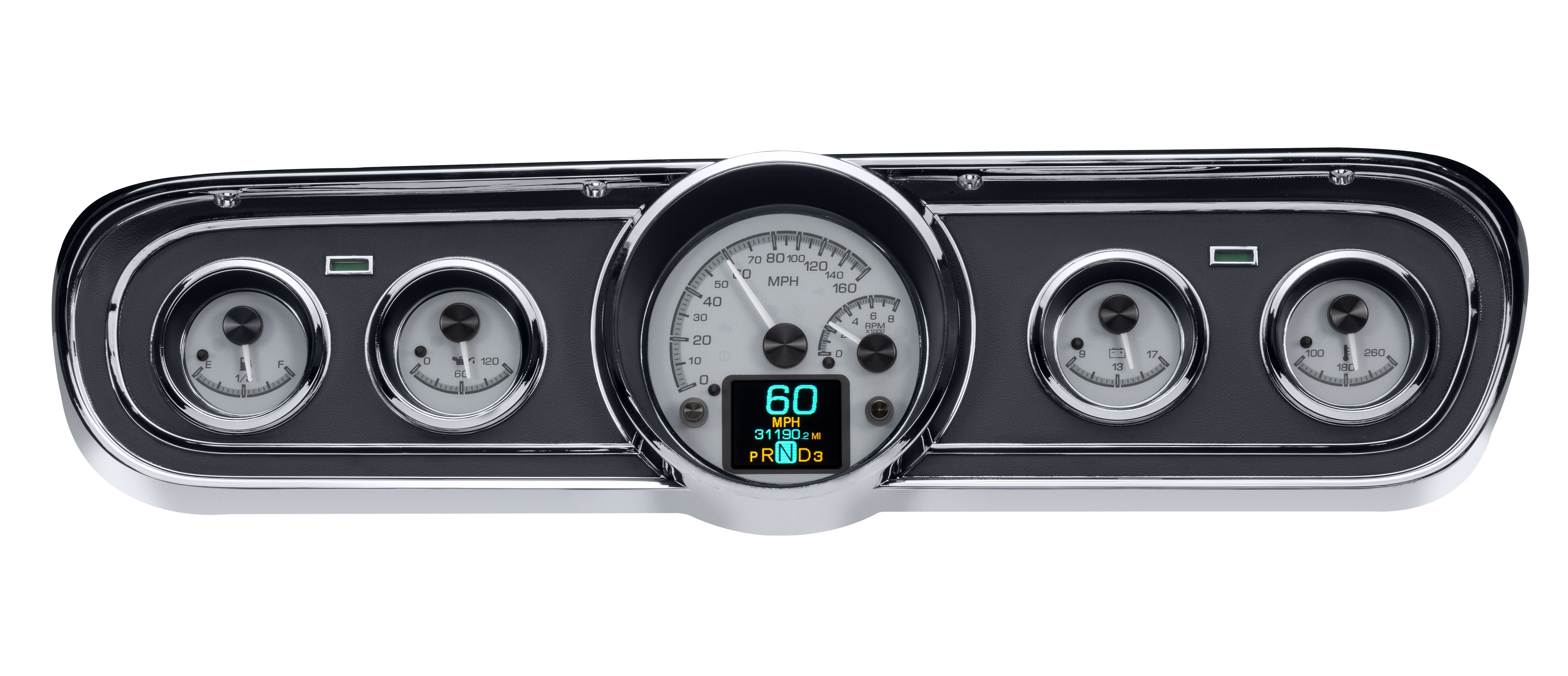 Dakota Digital HDX-65F-MUS — 1964.5–1966 Ford Mustang HDX Instrument System