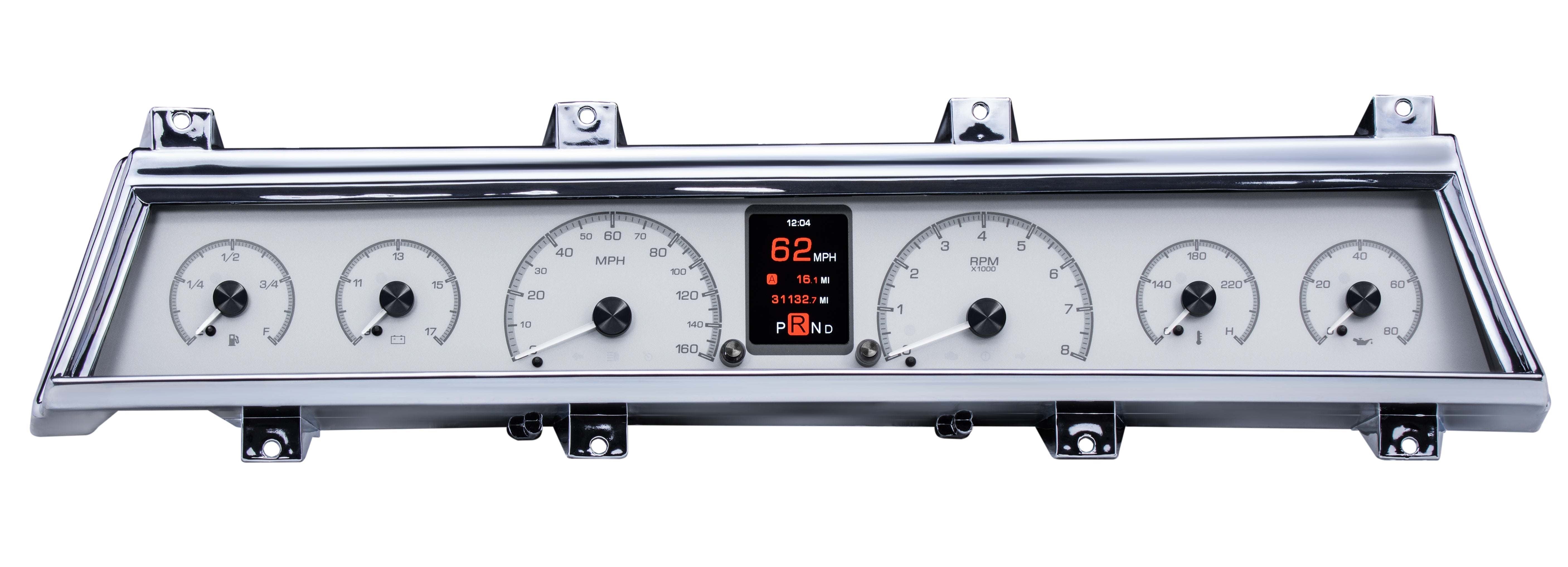 Dakota Digital HDX-66C-CVL — 1966–67 Chevy Chevelle/El Camino Chevelle/El Camino HDX Instruments