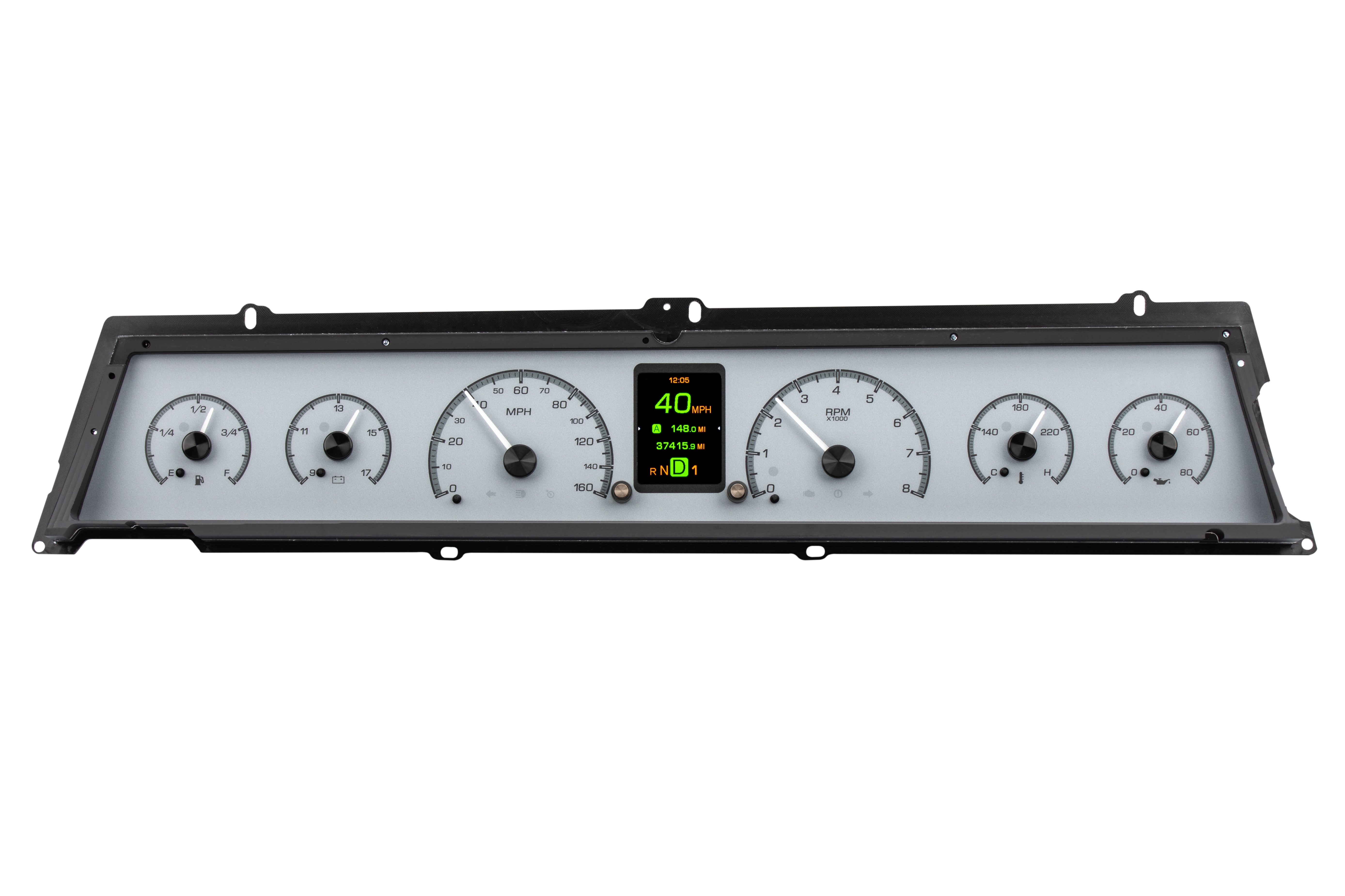 Dakota Digital HDX-66C-CVL — 1966–67 Chevy Chevelle/El Camino Chevelle/El Camino HDX Instruments