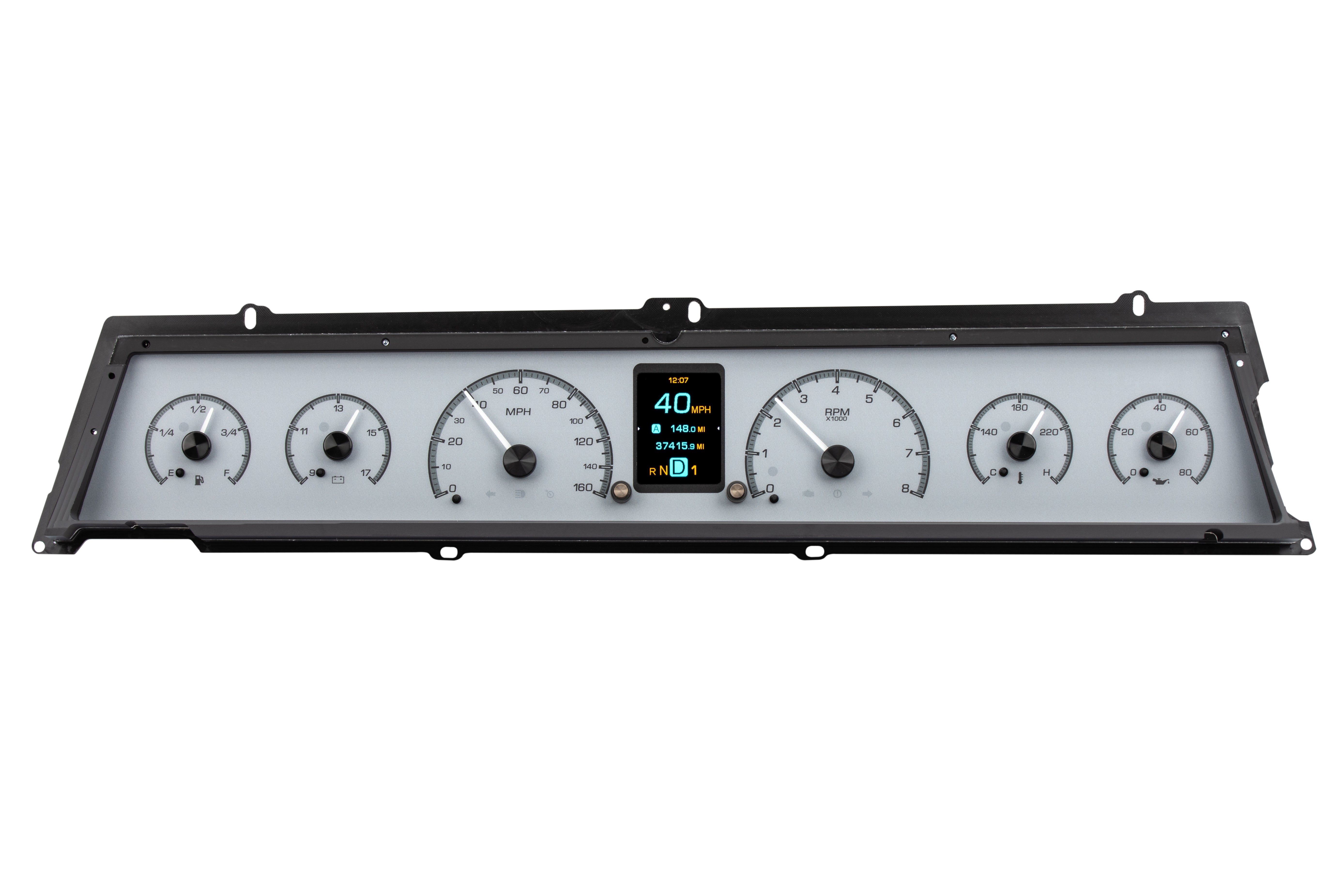 Dakota Digital HDX-66C-CVL — 1966–67 Chevy Chevelle/El Camino Chevelle/El Camino HDX Instruments