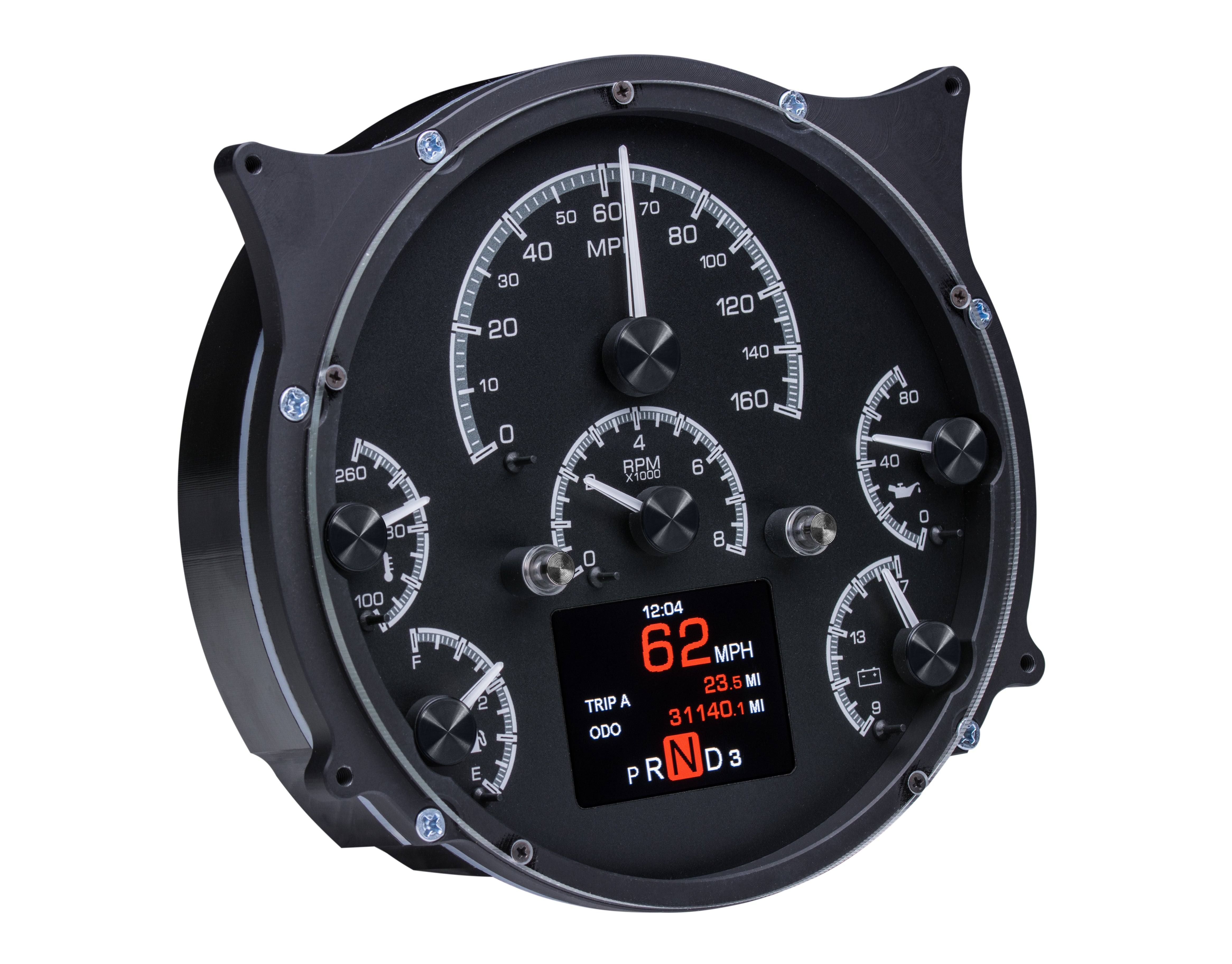 Dakota Digital HDX-66F-BRO — 1966–76 Ford Bronco HDX Gauge Kit