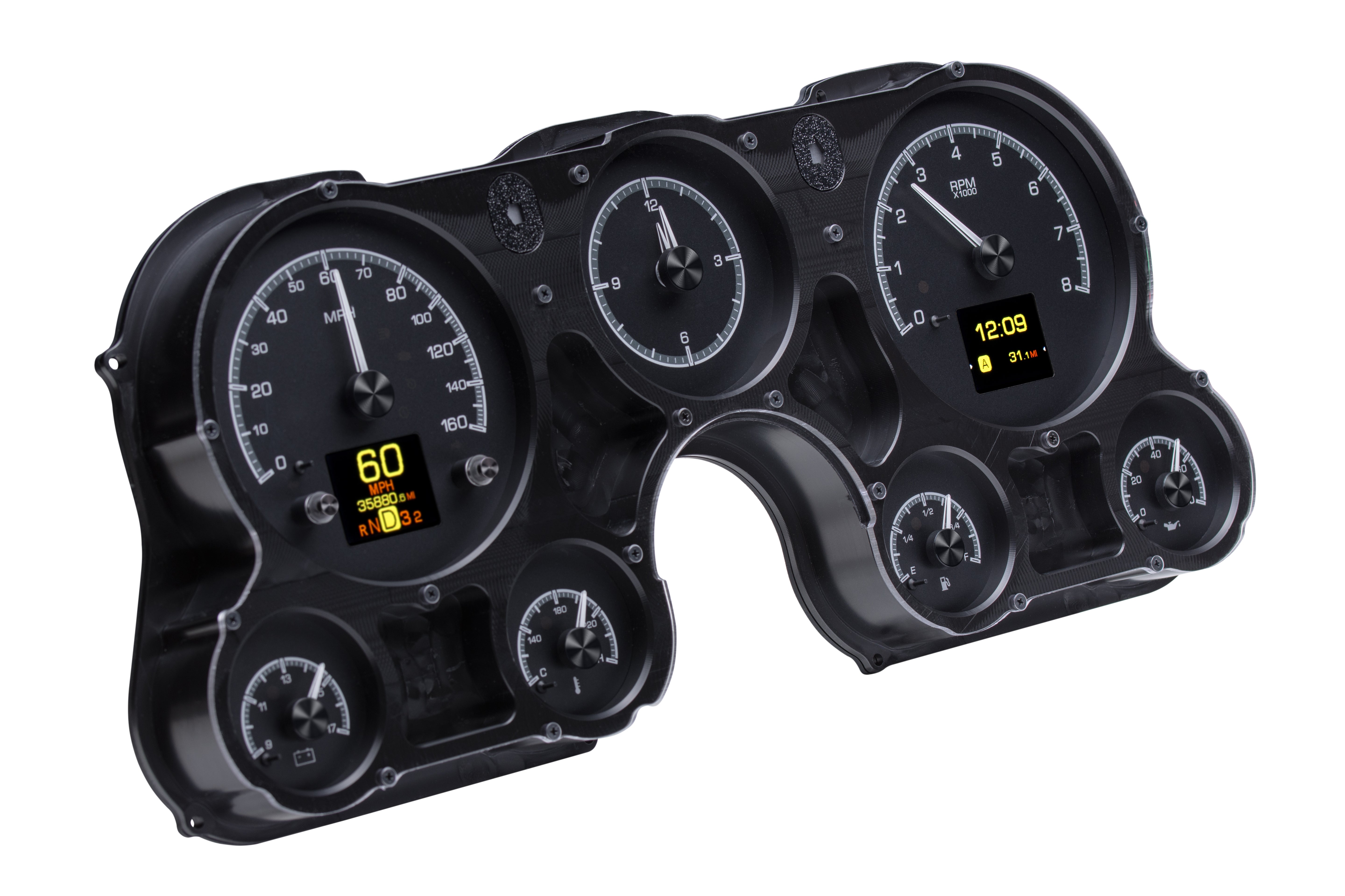 Dakota Digital HDX-67C-PU — 1967–1972 Chevy/GMC C10 Truck HDX Instrument System