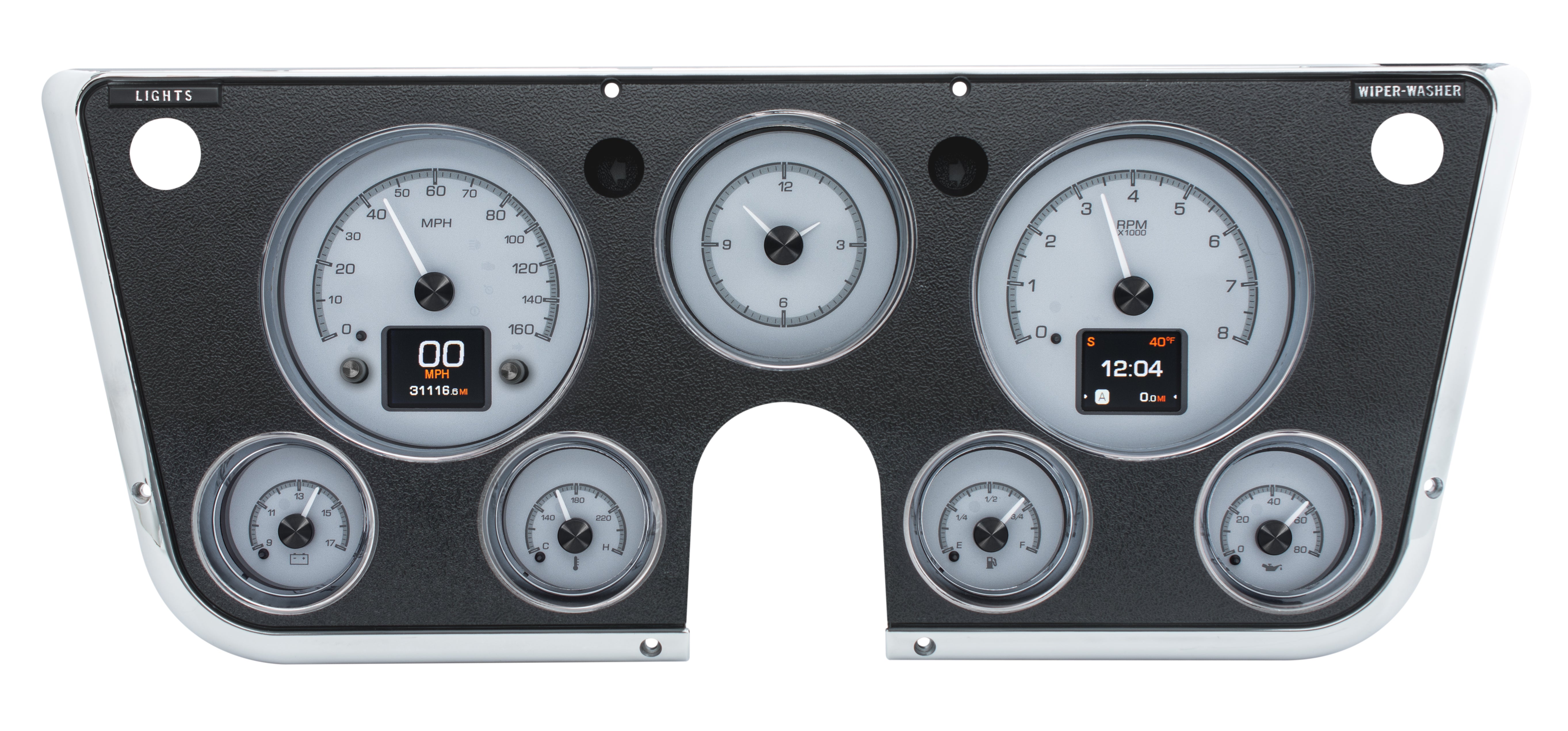 Dakota Digital HDX-67C-PU — 1967–1972 Chevy/GMC C10 Truck HDX Instrument System
