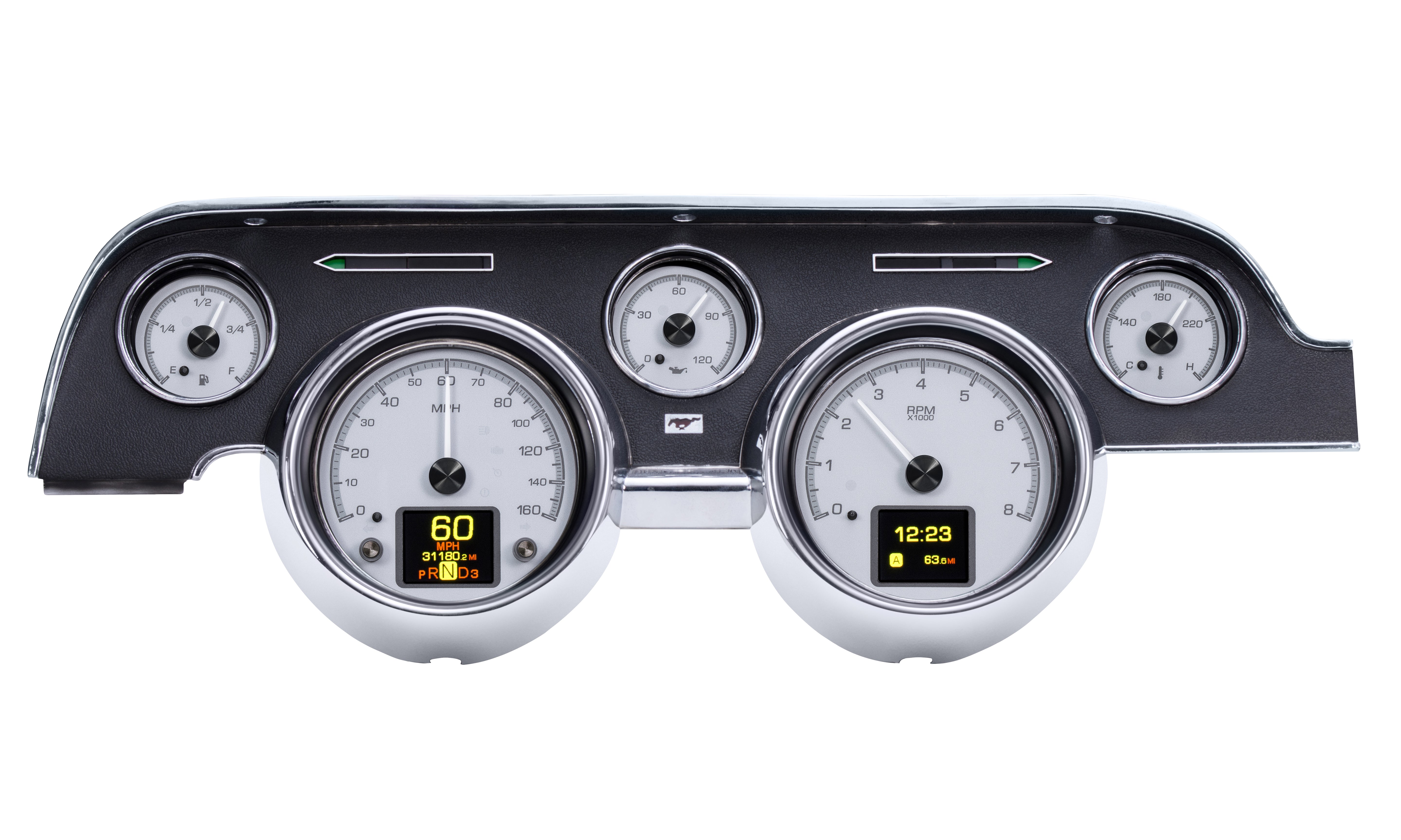 Dakota Digital HDX-67F-MUS — 1967–68 Ford Mustang HDX Gauge
