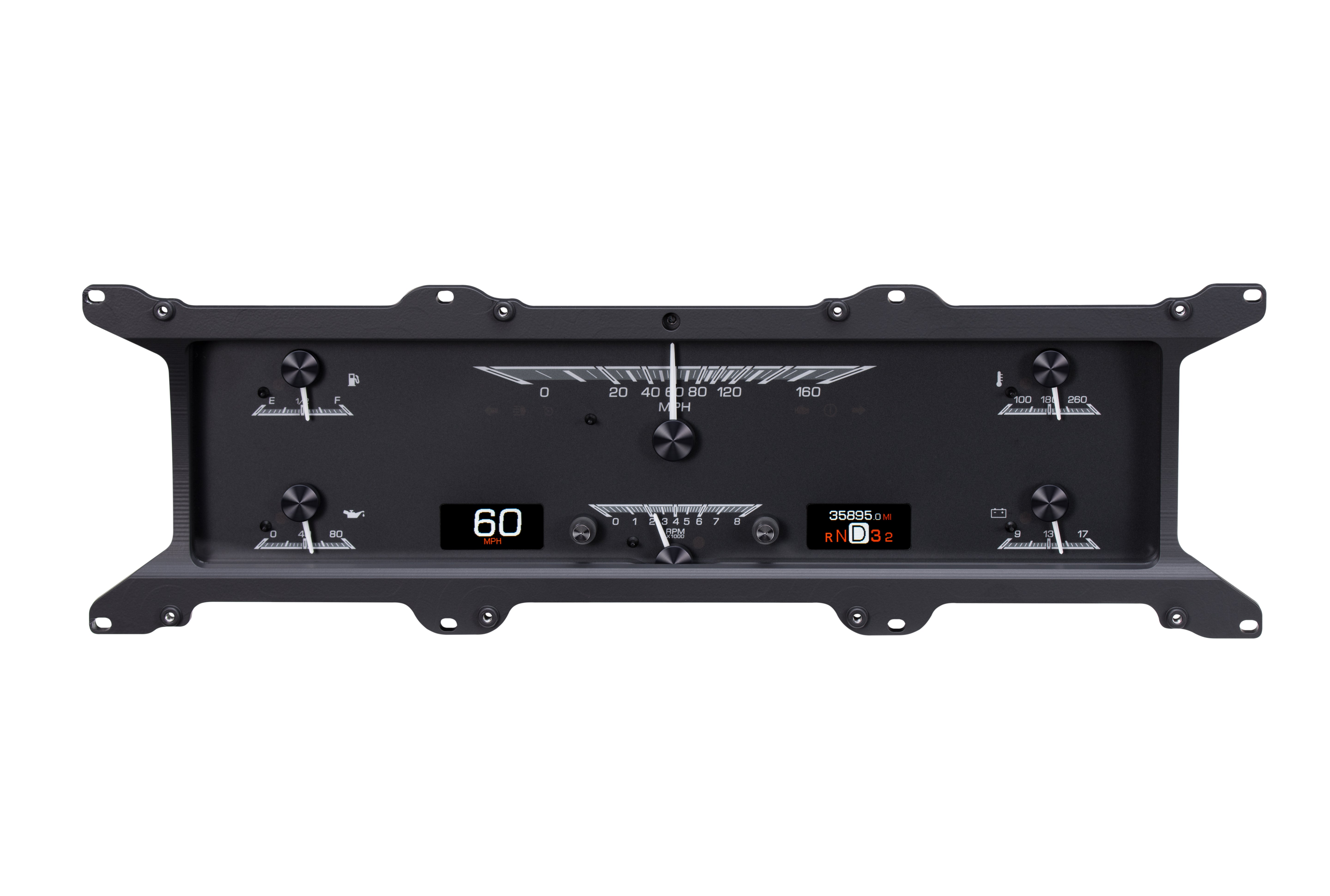 Dakota Digital HDX-67F-PU — 1967–72 Ford F-100 / F-Series HDX Gauge