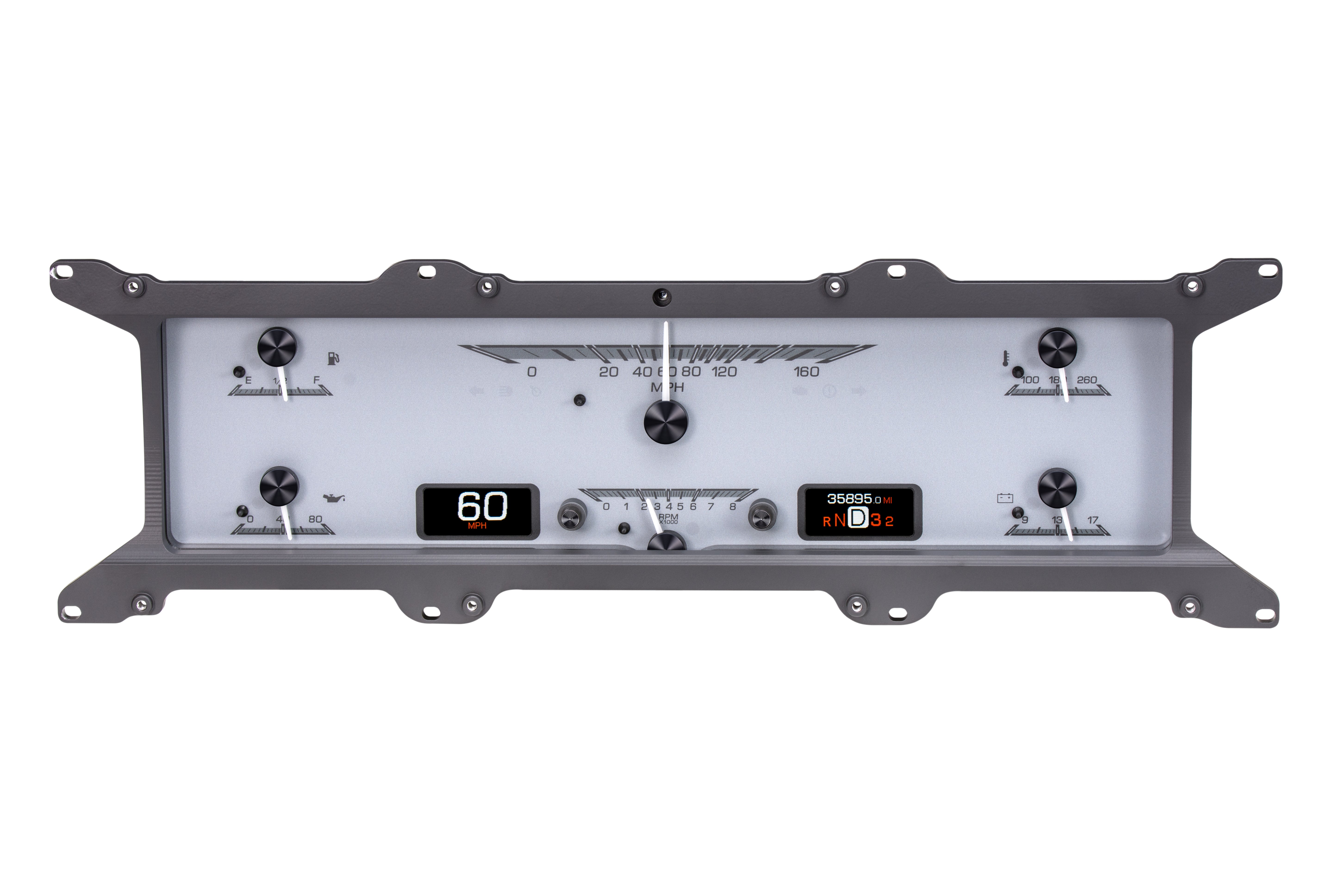Dakota Digital HDX-67F-PU — 1967–72 Ford F-100 / F-Series HDX Gauge