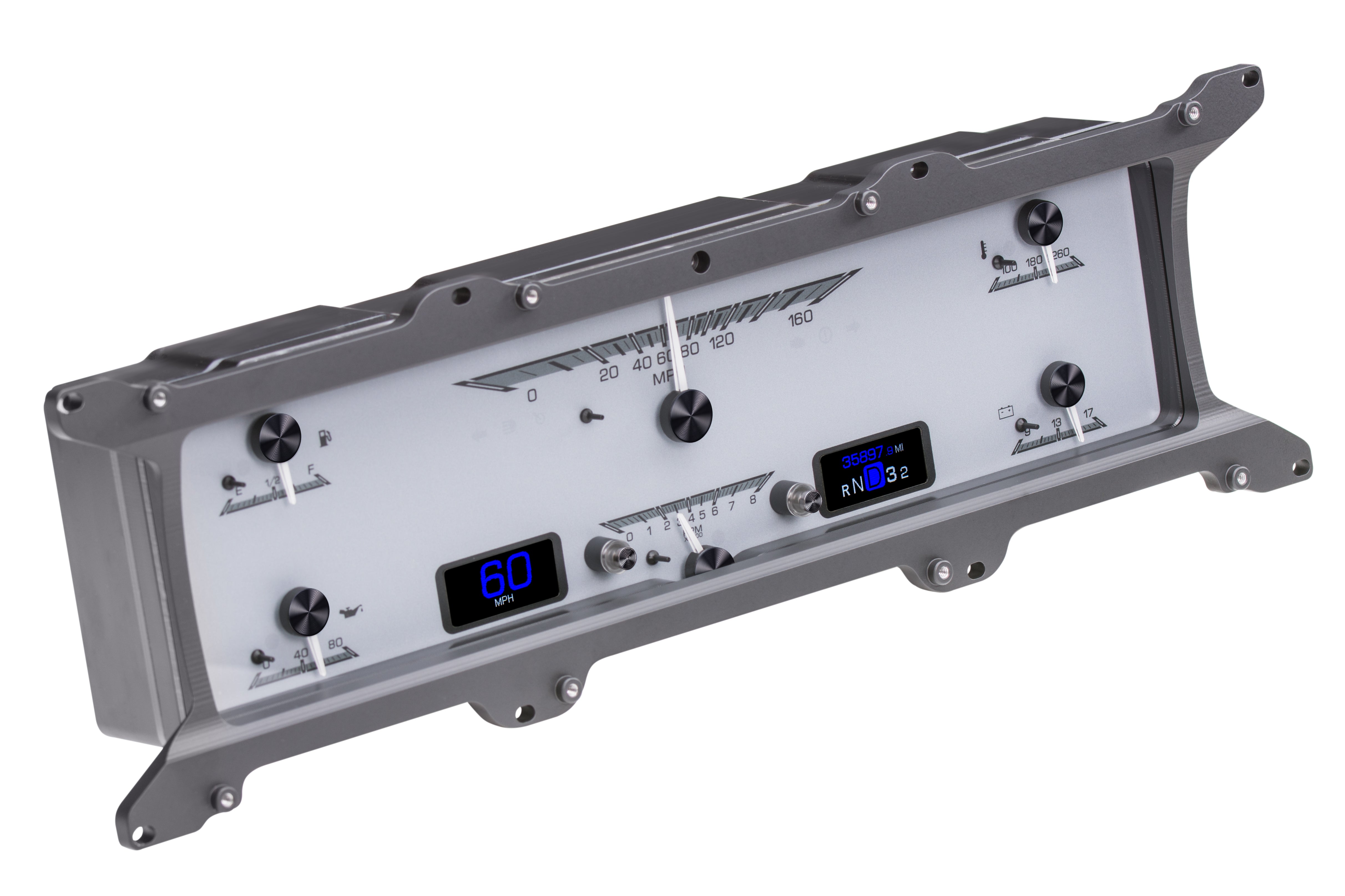Dakota Digital HDX-67F-PU — 1967–72 Ford F-100 / F-Series HDX Gauge