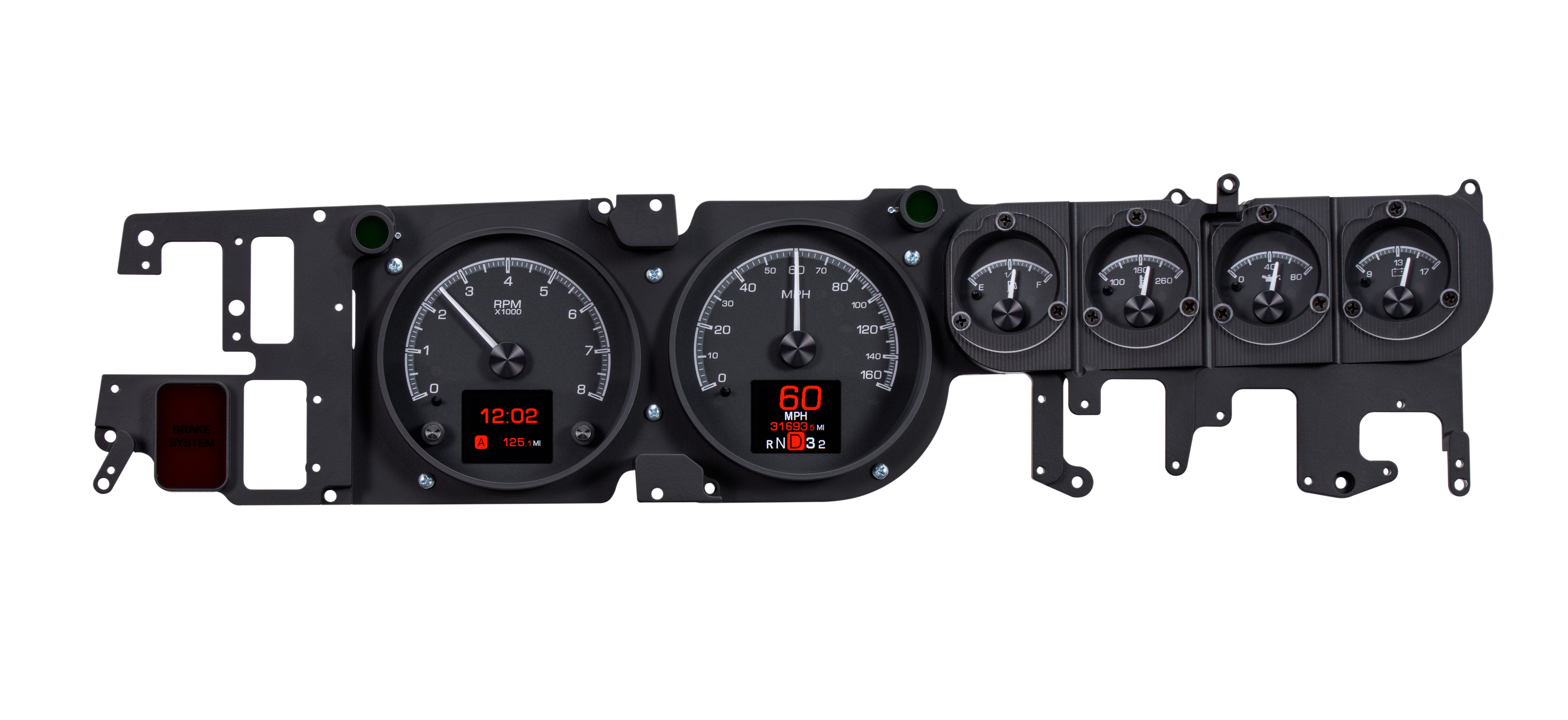 Dakota Digital HDX-68D-CHG — 1968–70 Dodge Charger HDX Gauge