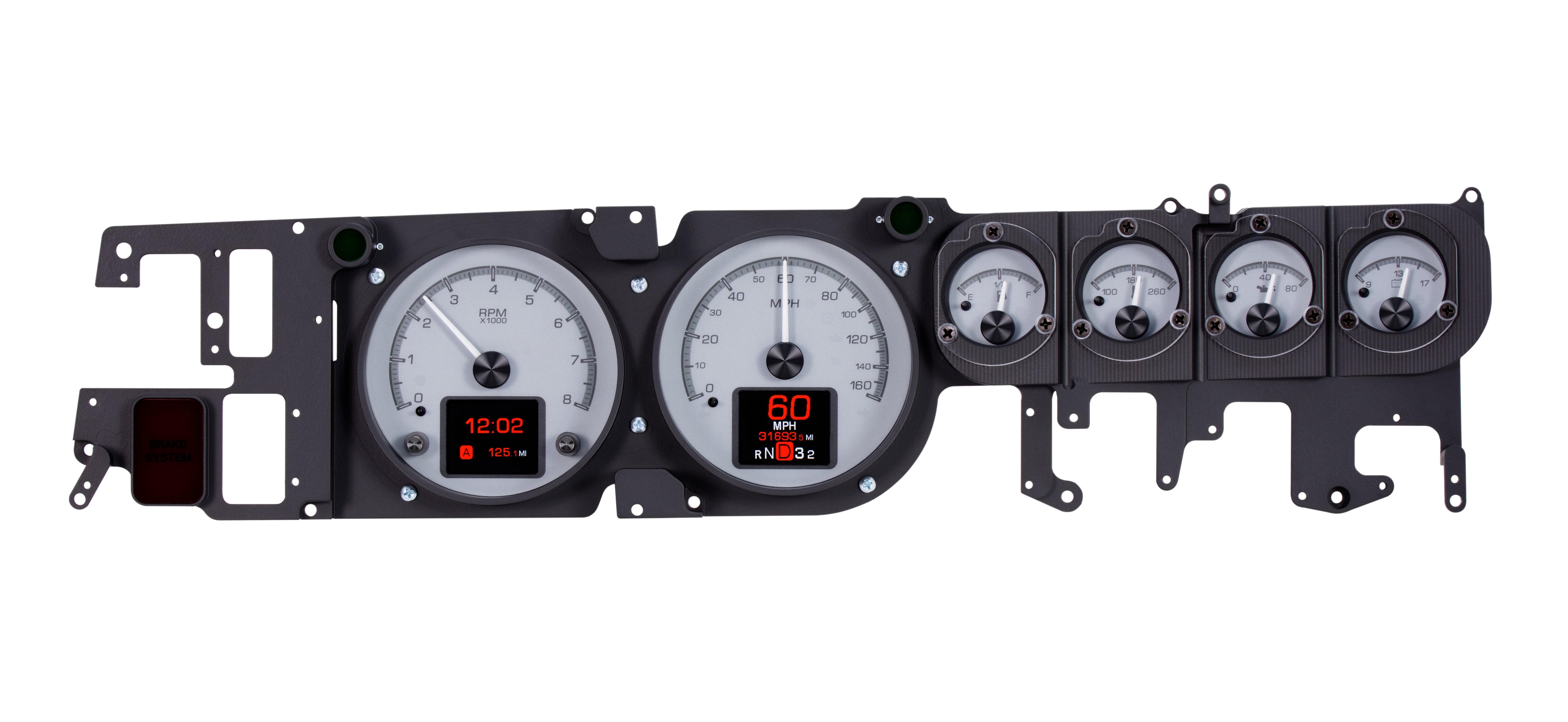 Dakota Digital HDX-68D-CHG — 1968–70 Dodge Charger HDX Gauge