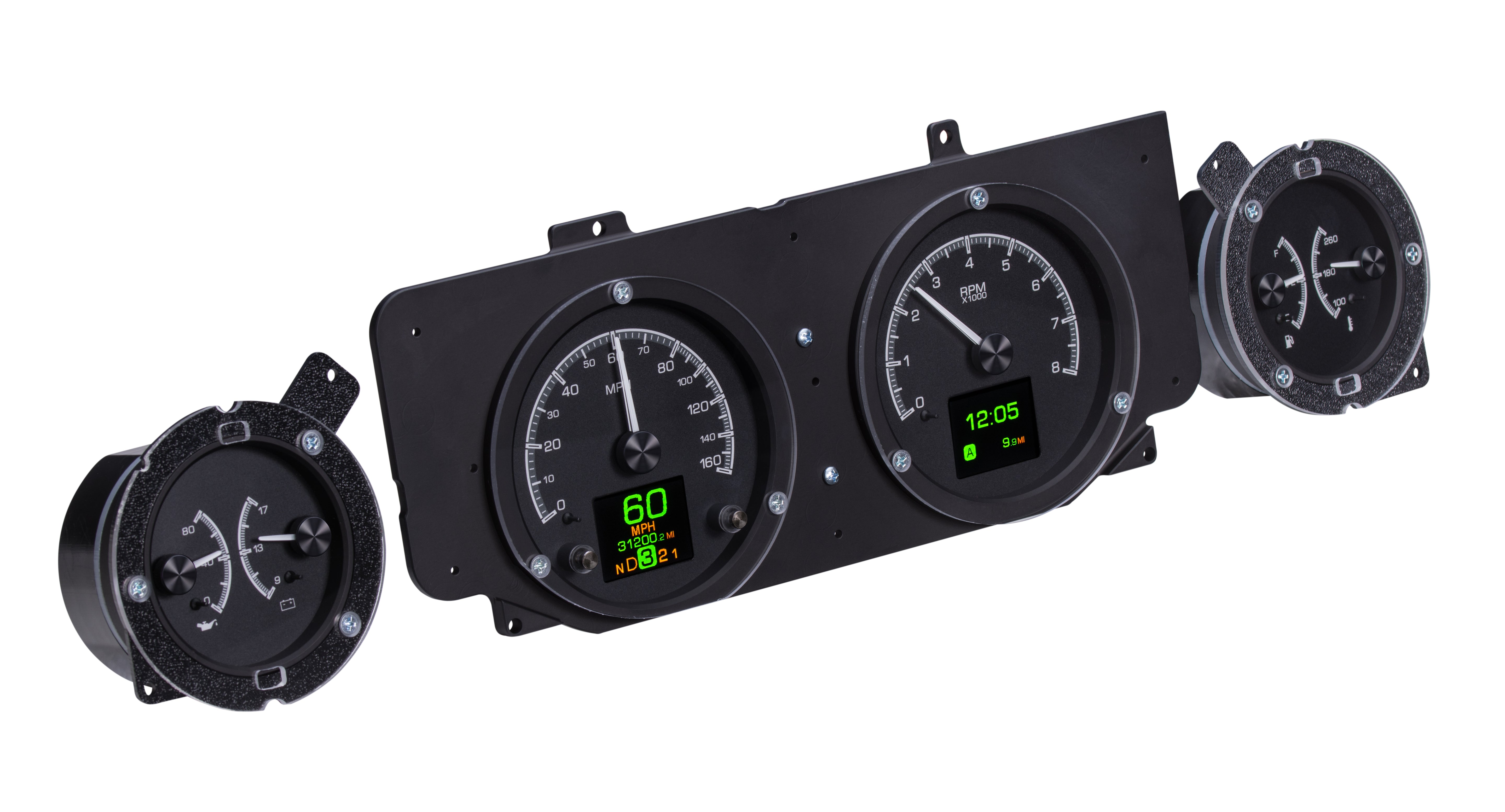 Dakota Digital HDX-69F-MUS — 1969–70 Ford Mustang HDX Gauge