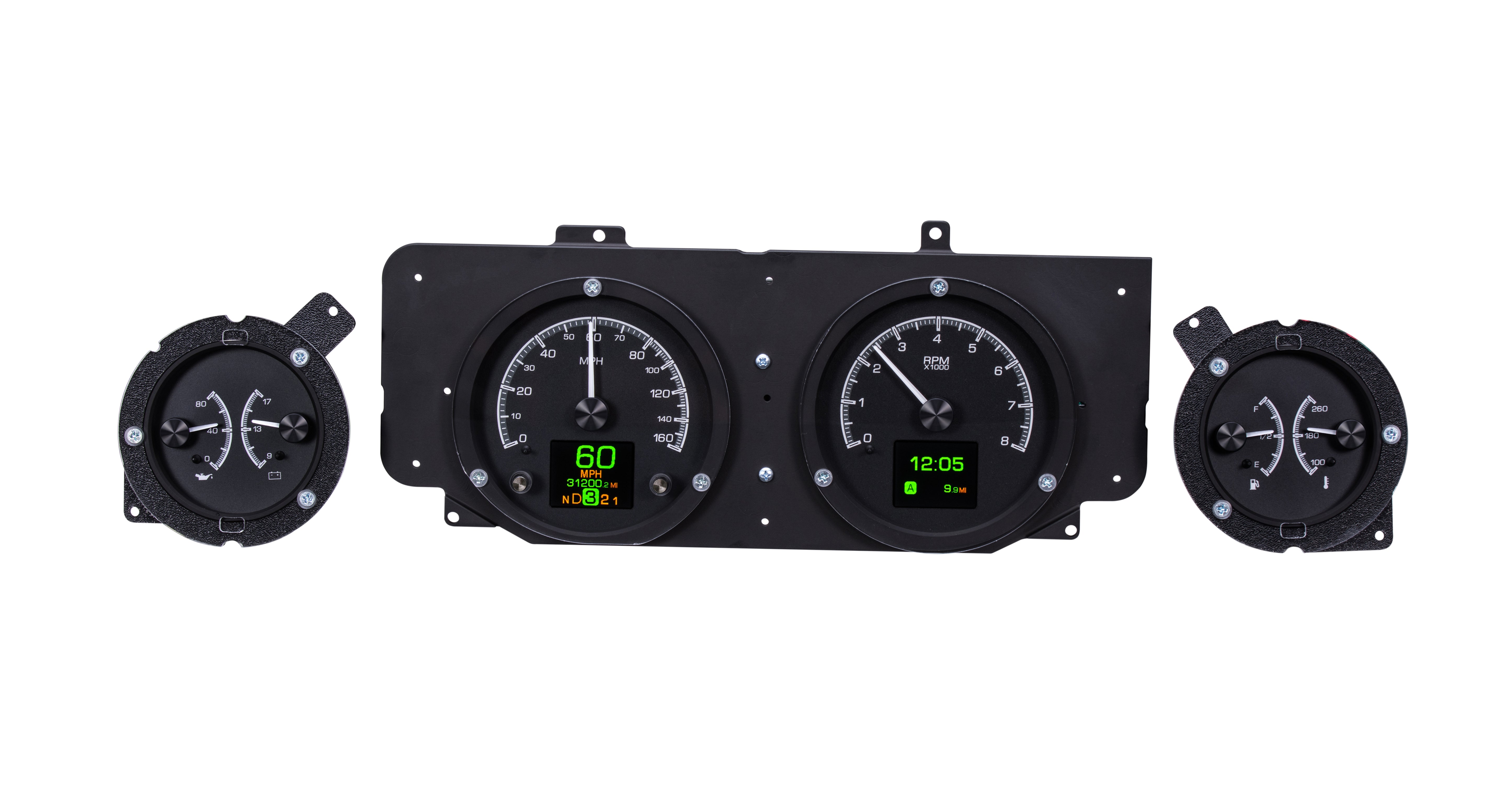 Dakota Digital HDX-69F-MUS — 1969–70 Ford Mustang HDX Gauge