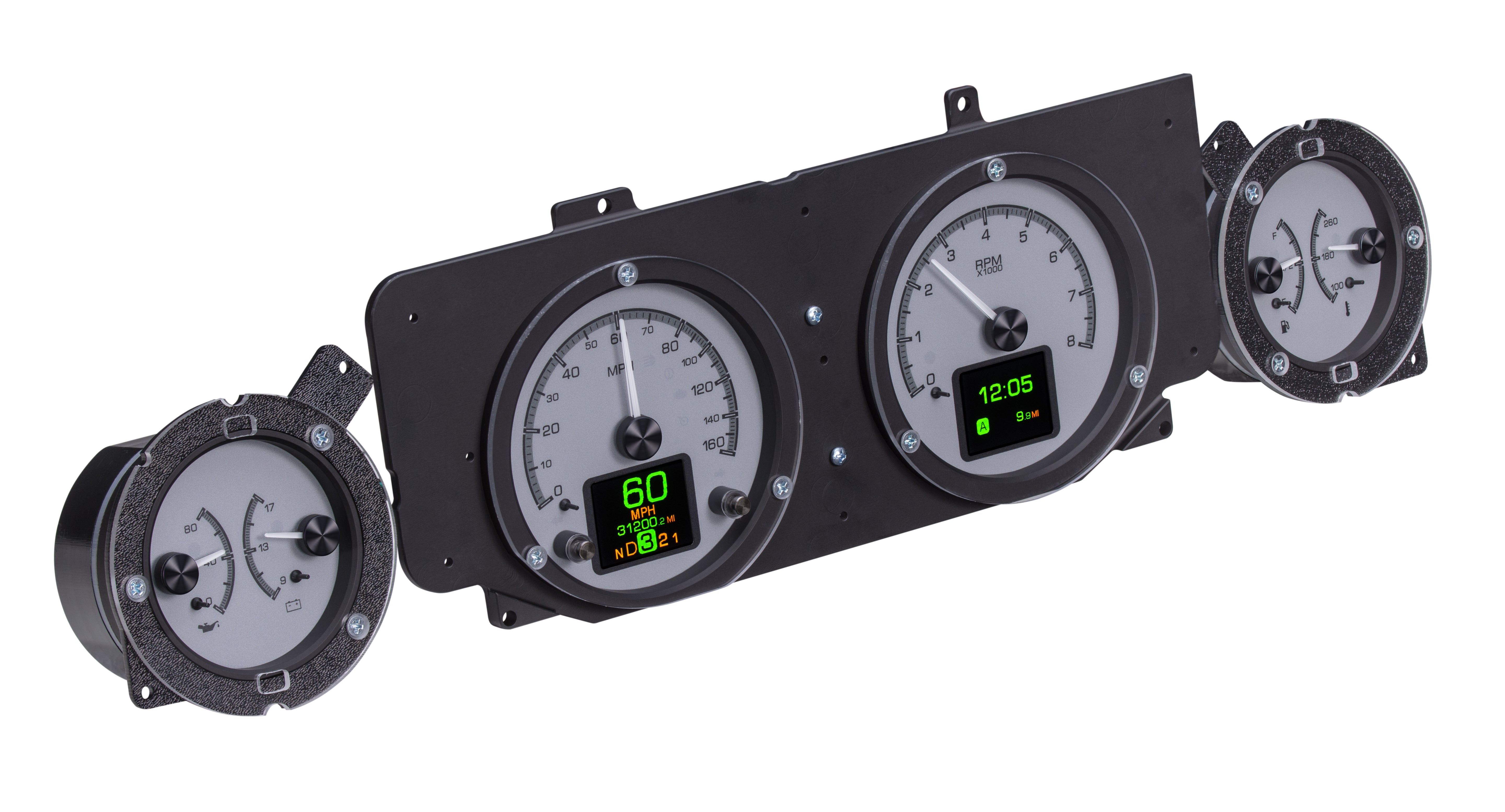 Dakota Digital HDX-69F-MUS — 1969–70 Ford Mustang HDX Gauge