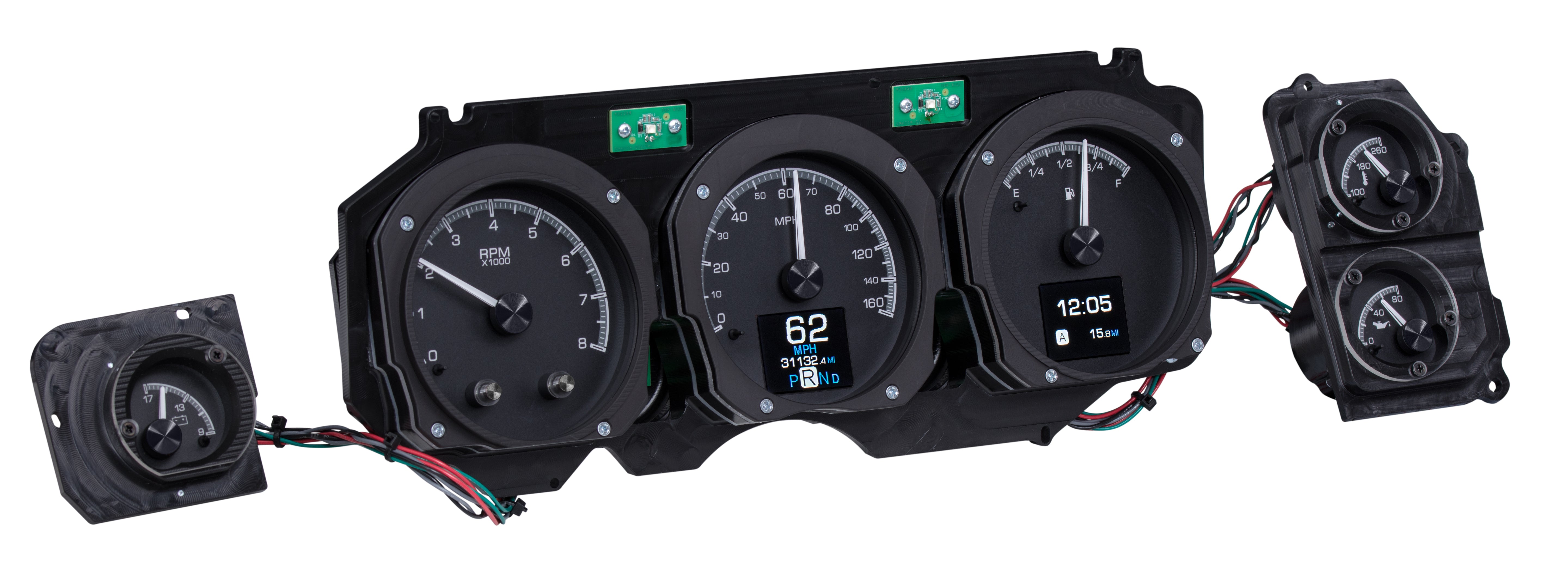 Dakota Digital GRFX-67C-PU — 1967–1972 Chevy/GMC C10 Truck GRFX Instrument System
