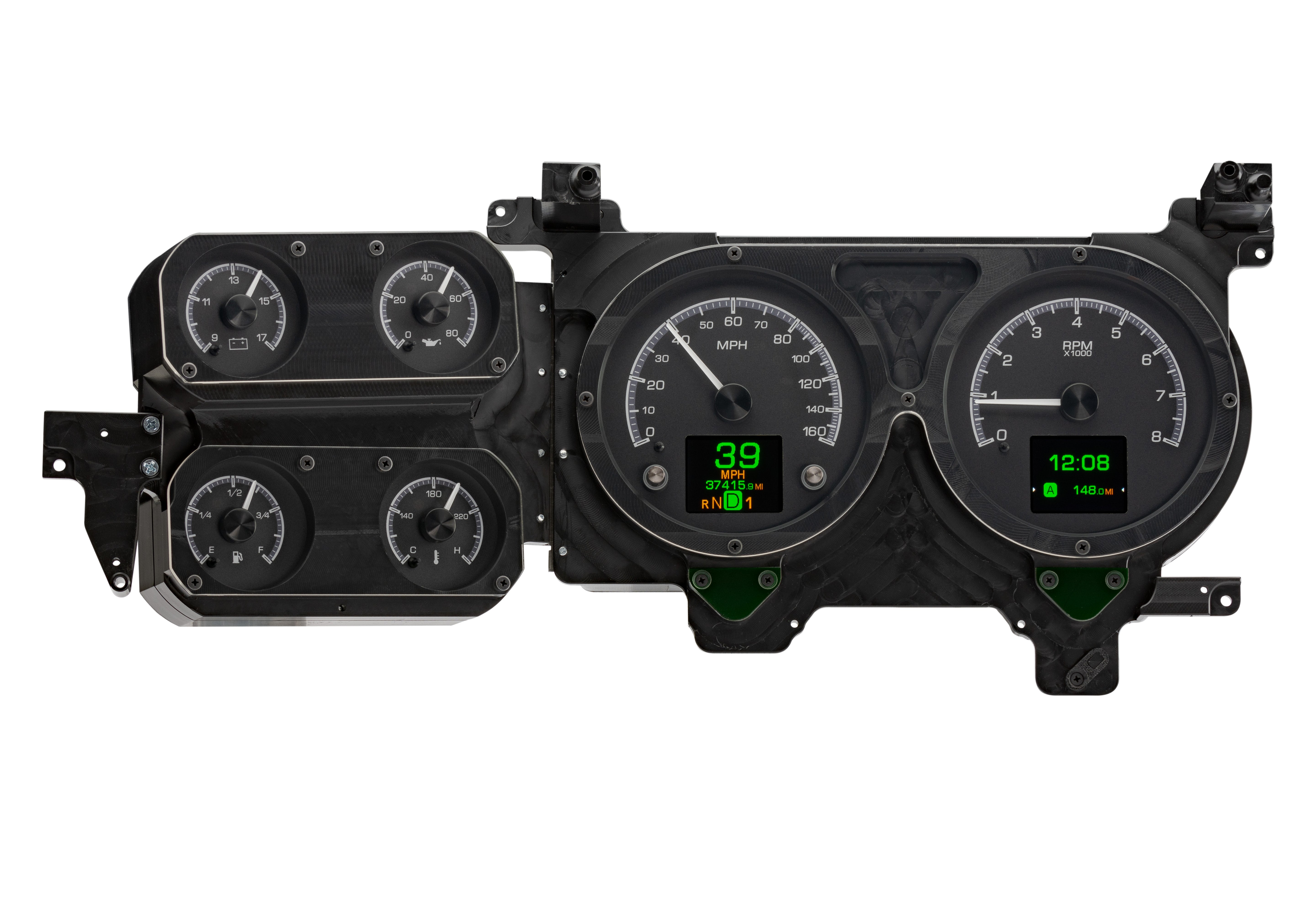 Dakota Digital HDX-73C-PU — 1973–1987 Chevy/GMC C10 Truck HDX Instrument System