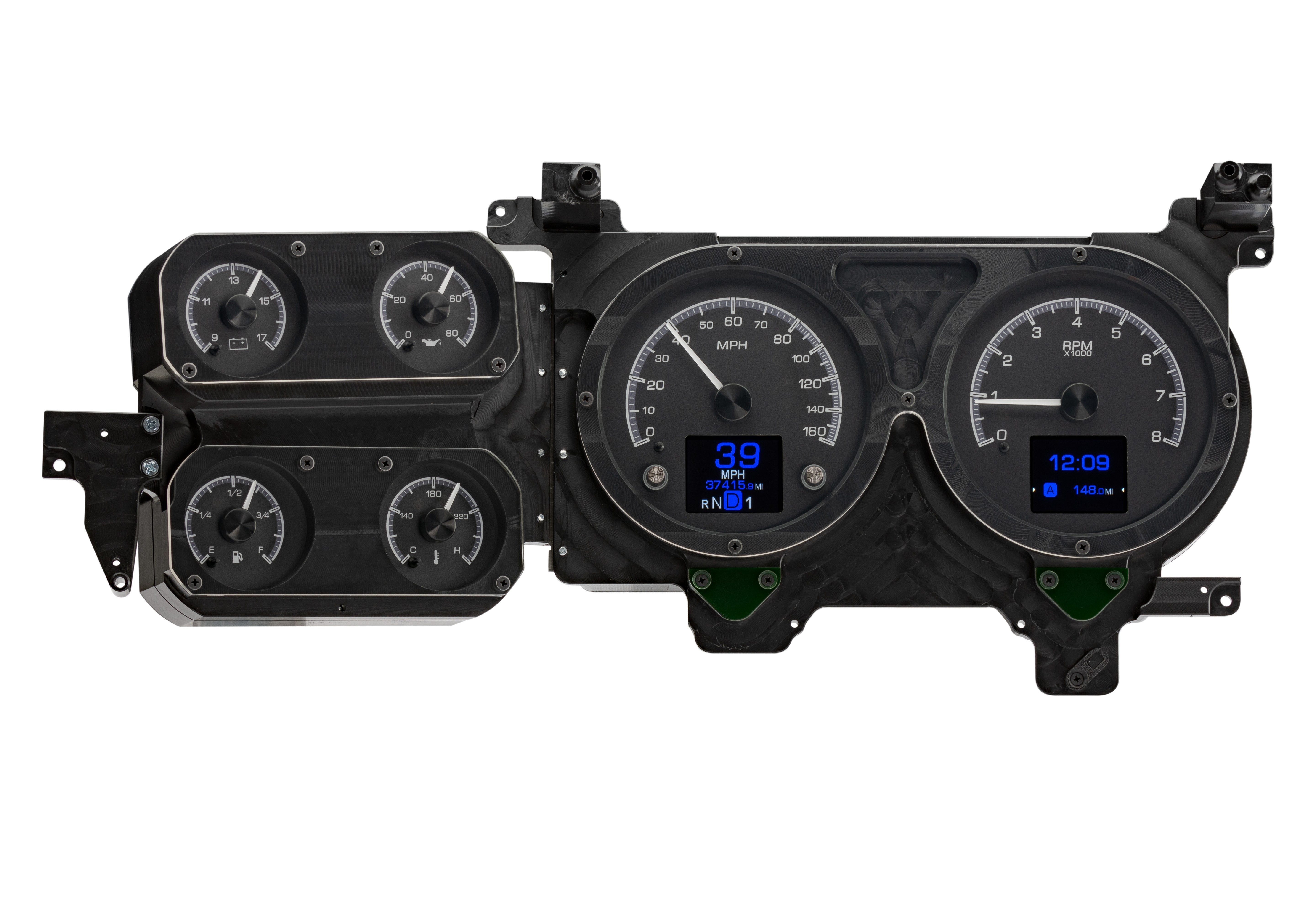 Dakota Digital HDX-73C-PU — 1973–1987 Chevy/GMC C10 Truck HDX Instrument System