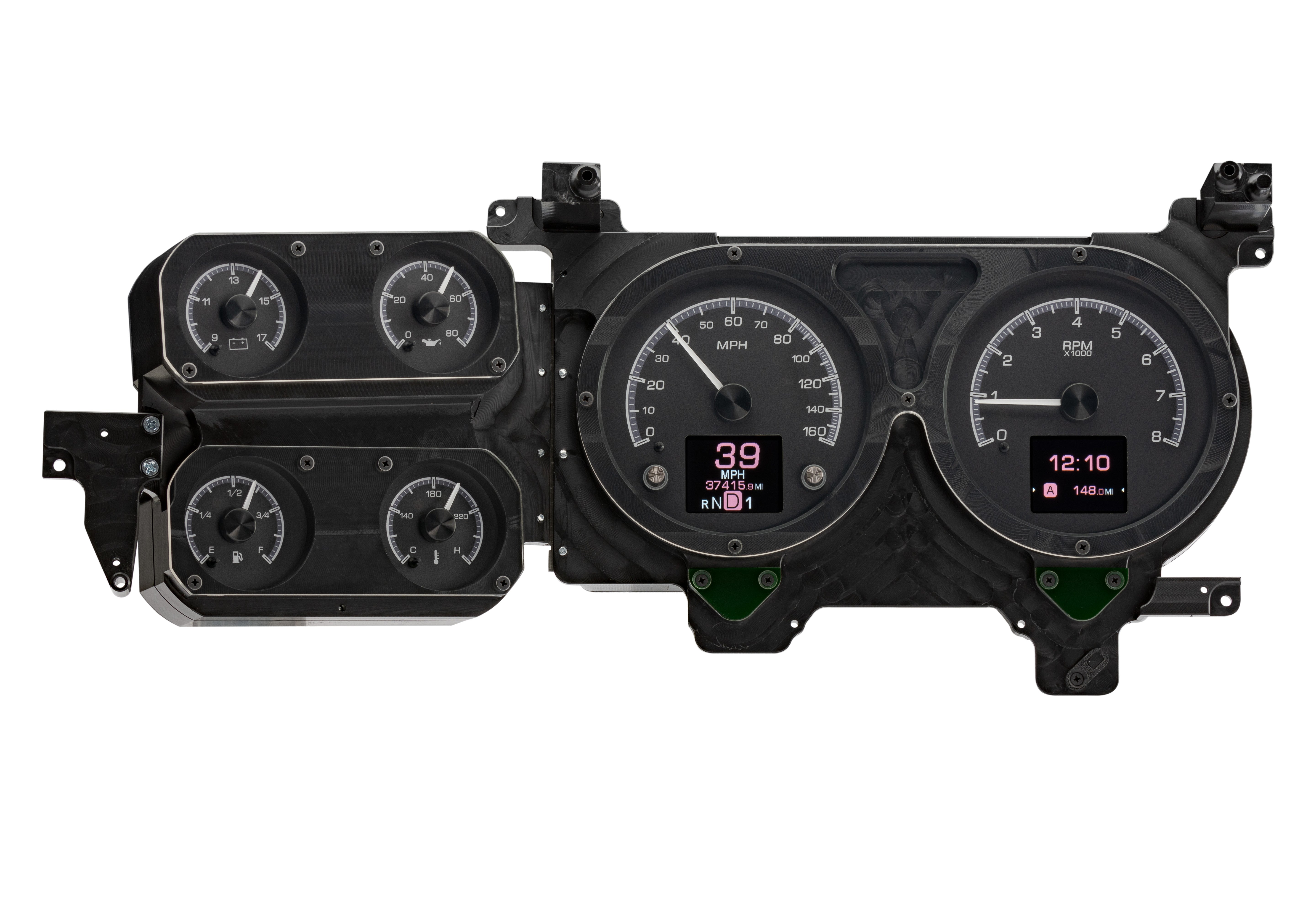 Dakota Digital HDX-73C-PU — 1973–1987 Chevy/GMC C10 Truck HDX Instrument System