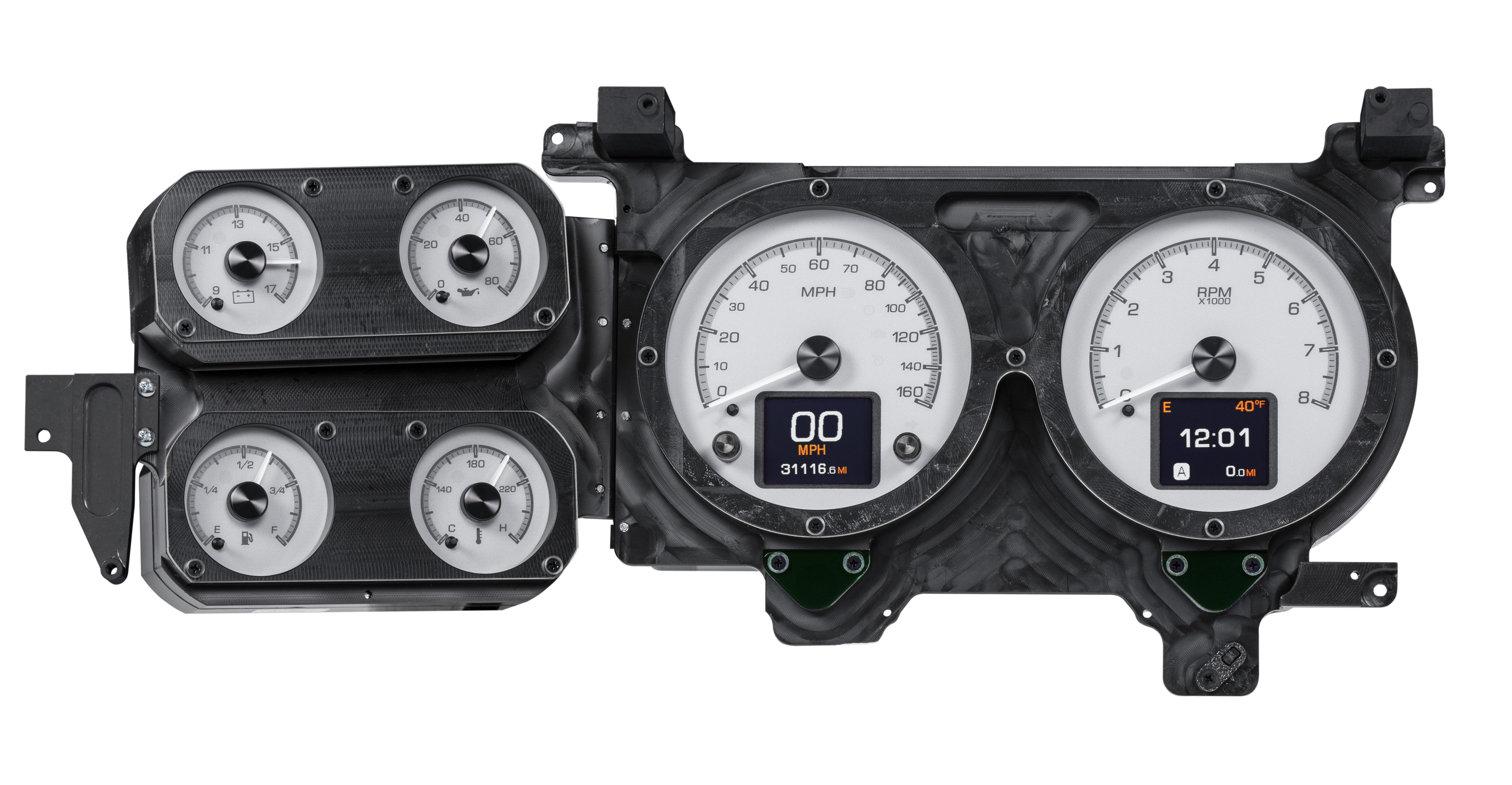 Dakota Digital HDX-73C-PU — 1973–1987 Chevy/GMC C10 Truck HDX Instrument System