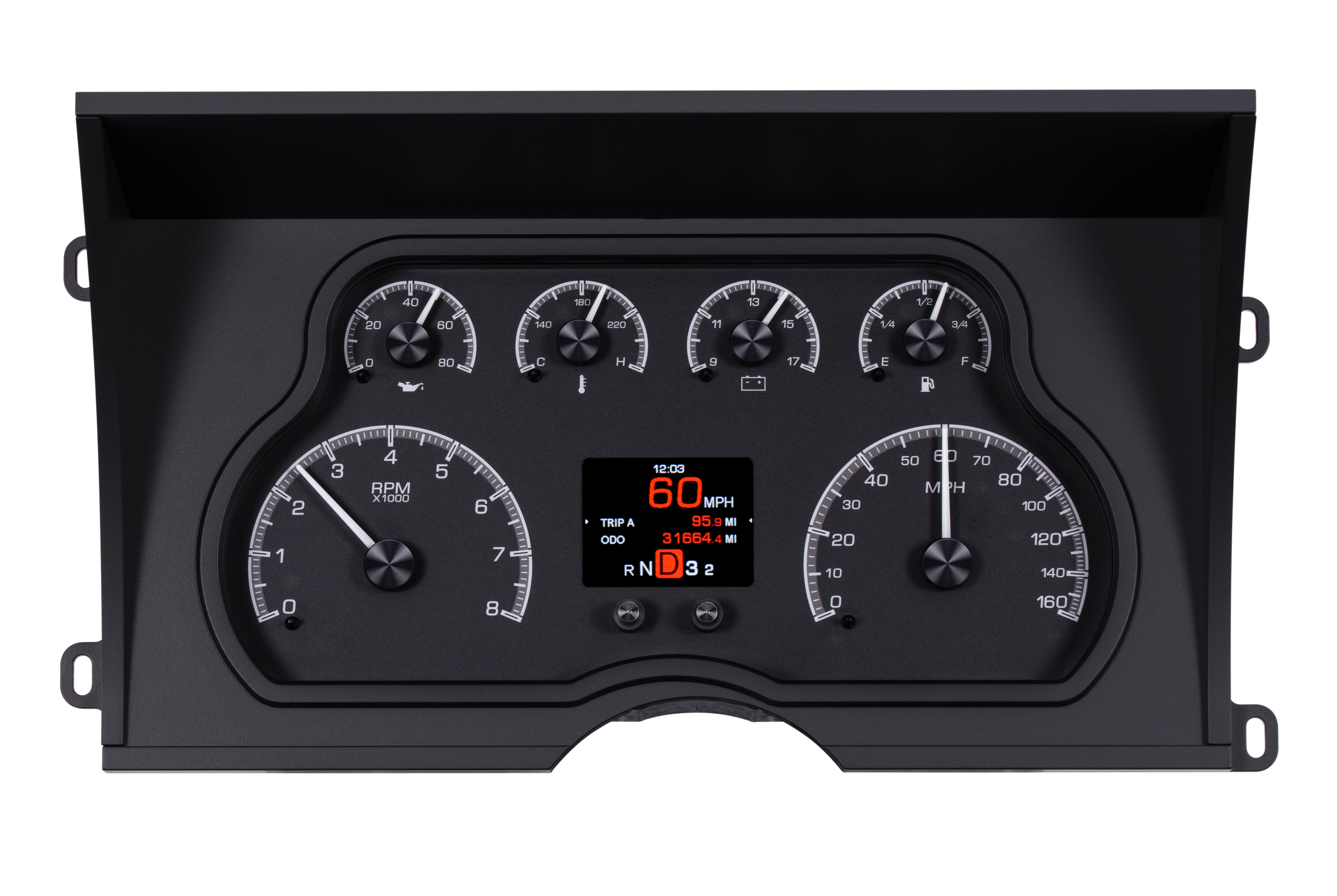 Dakota Digital HDX-88C-PU — 1988–1994 Chevy/GMC C/K Truck HDX Instrument System