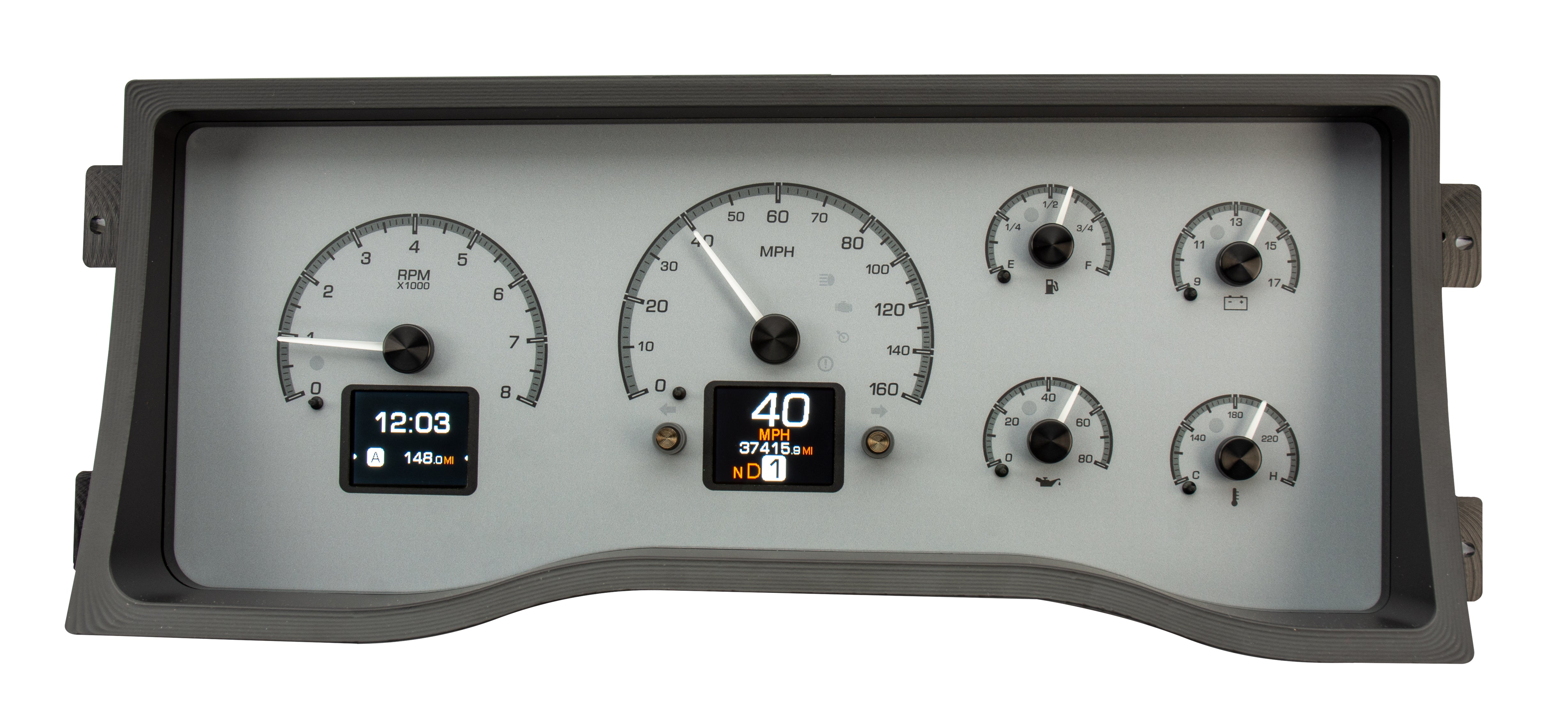 Dakota Digital HDX-95C-PU — 1995–1998 GM Truck & 1995–2000 Chevy/GMC SUV/HD HDX Instrument System