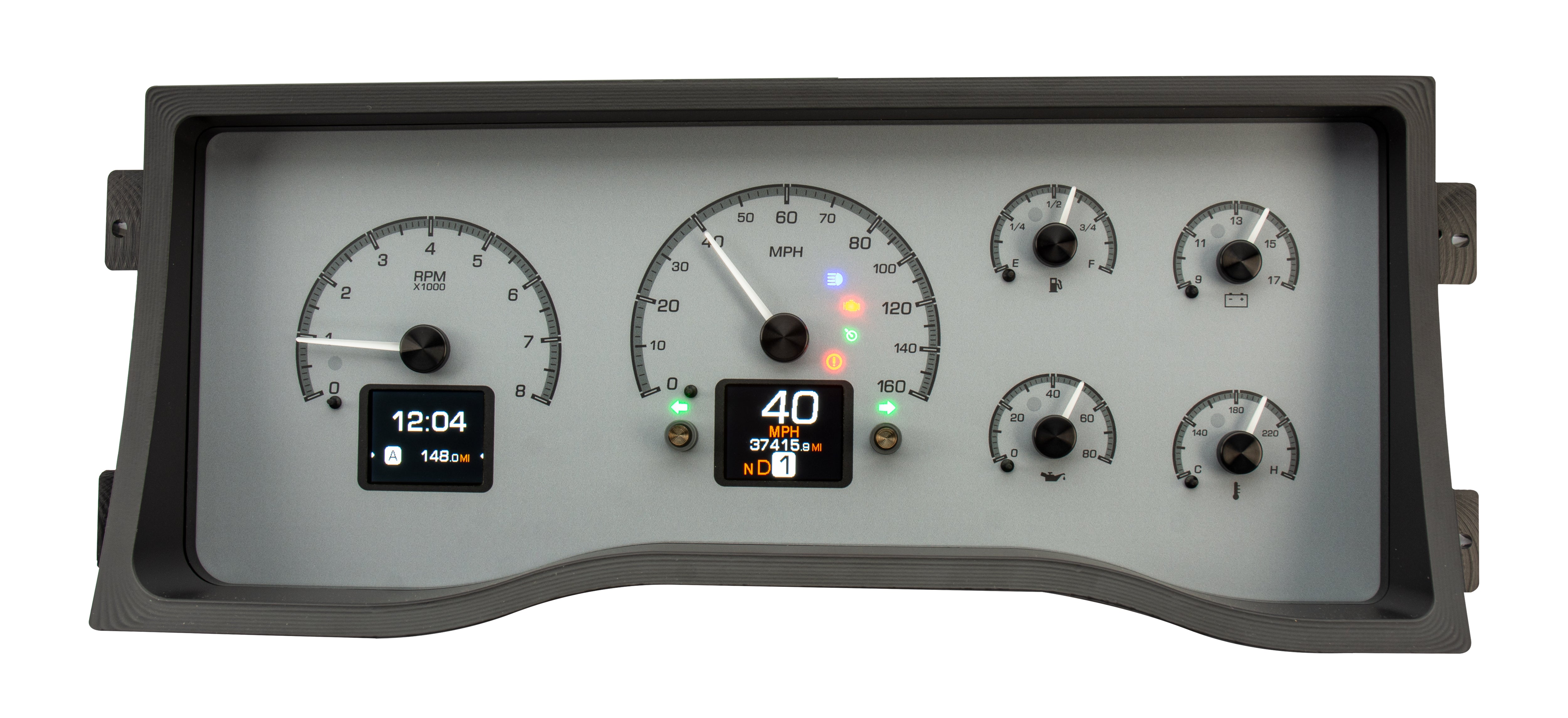 Dakota Digital HDX-95C-PU — 1995–1998 GM Truck & 1995–2000 Chevy/GMC SUV/HD HDX Instrument System
