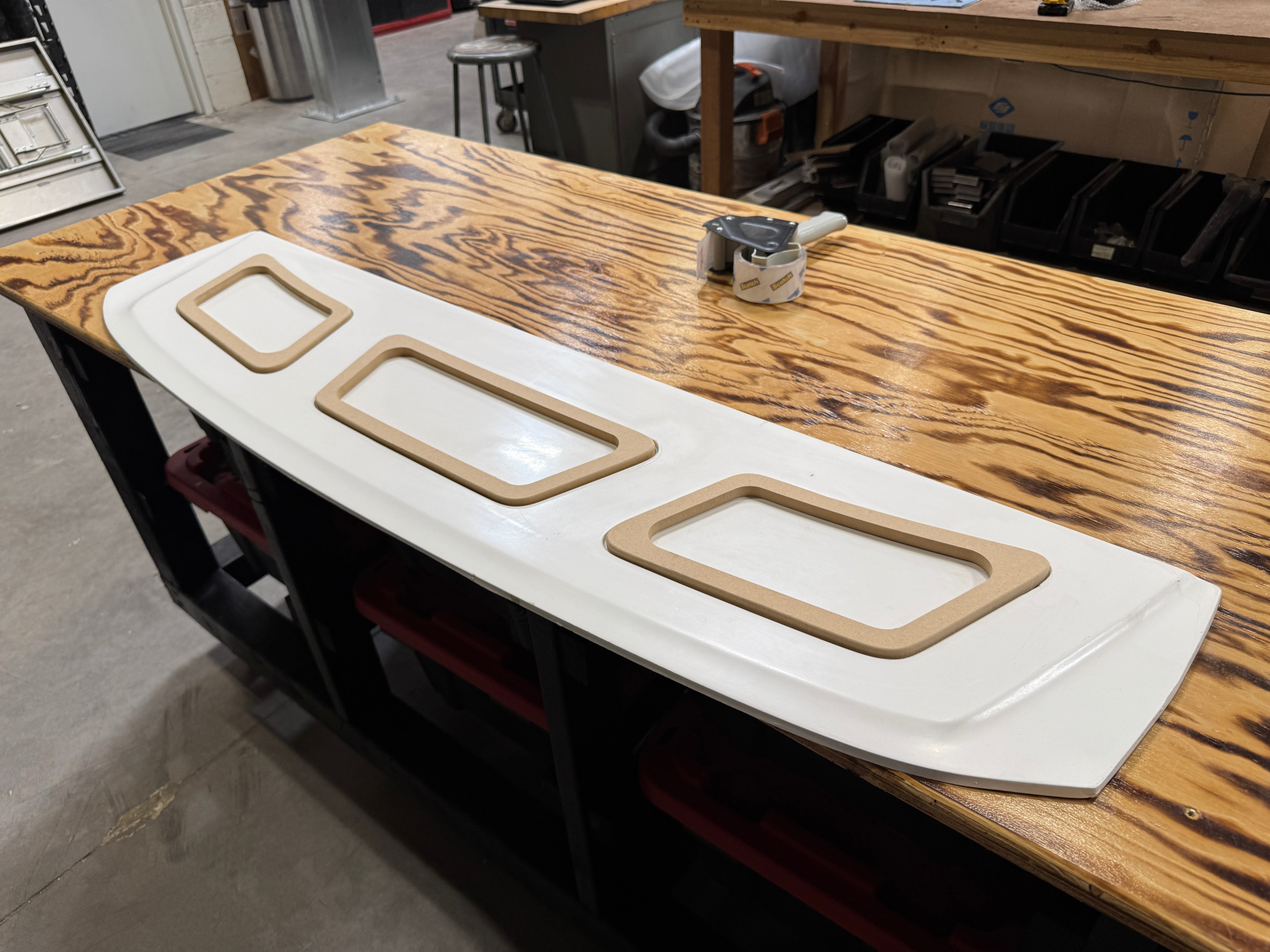 1966-67 NOVA PACKAGE TRAY