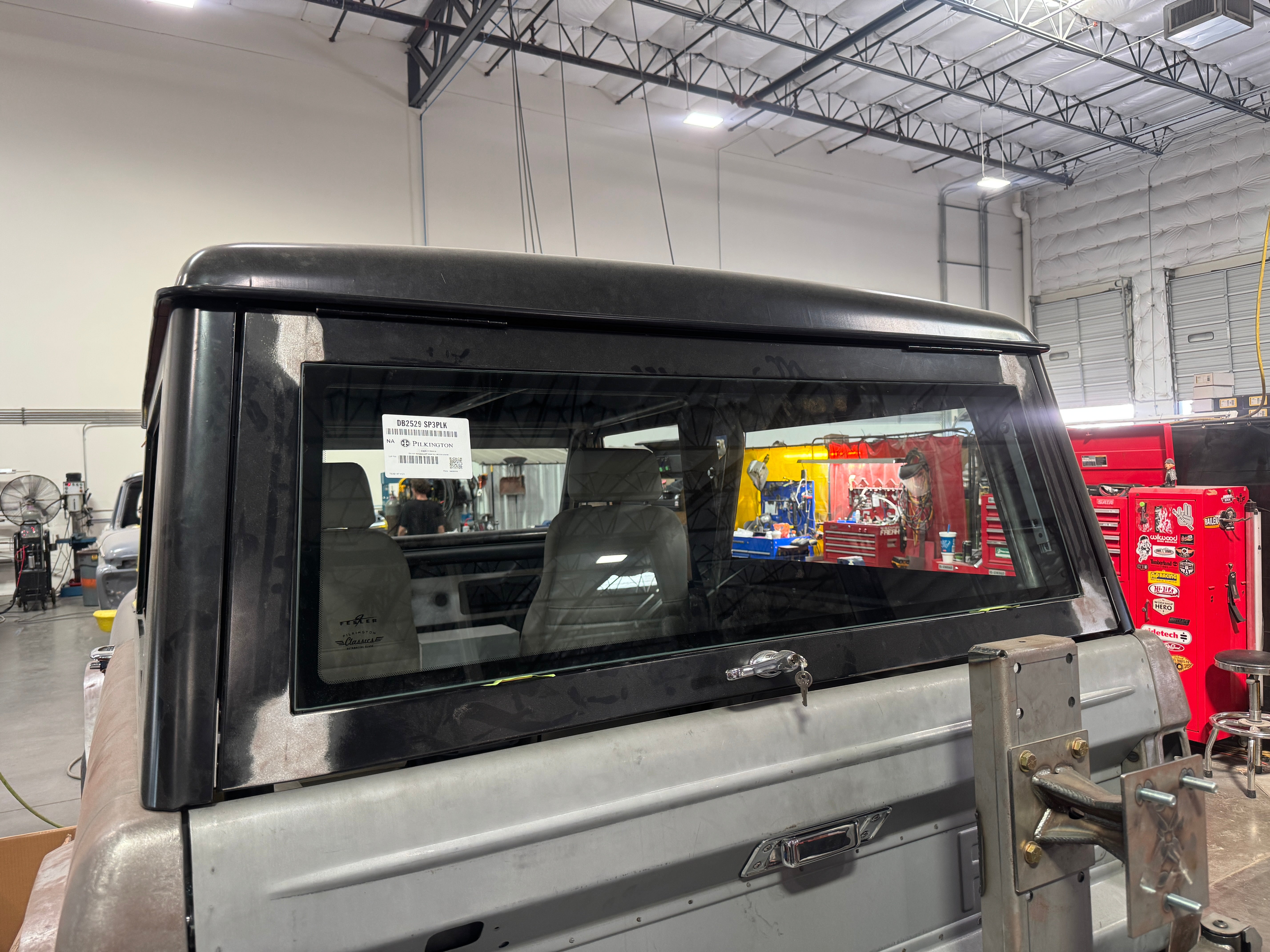 1966-76 Ford Bronco DOT Flush Mount Trim Less Glass. Made in America.