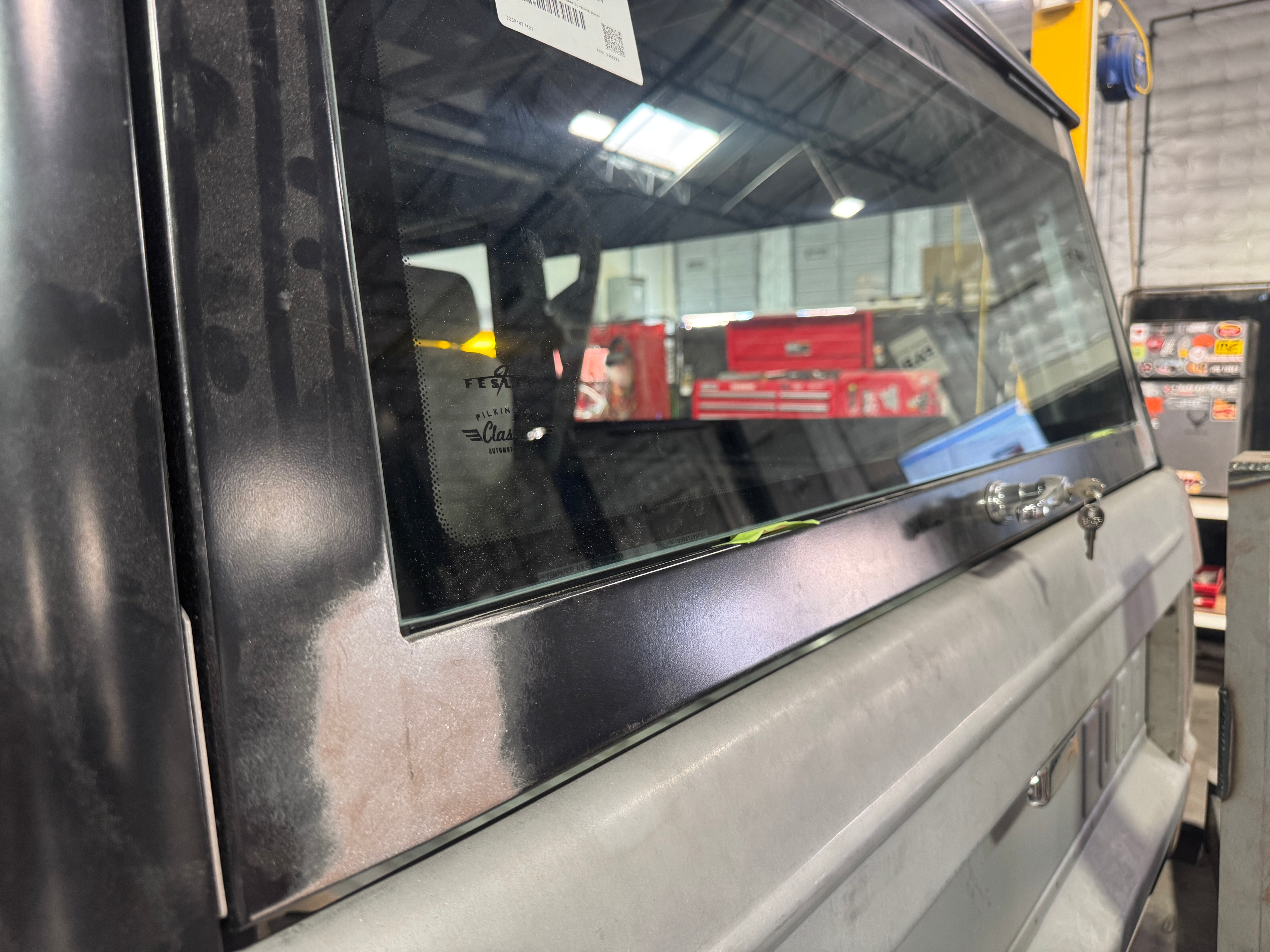 1966-76 Ford Bronco DOT Flush Mount Trim Less Glass. Made in America.
