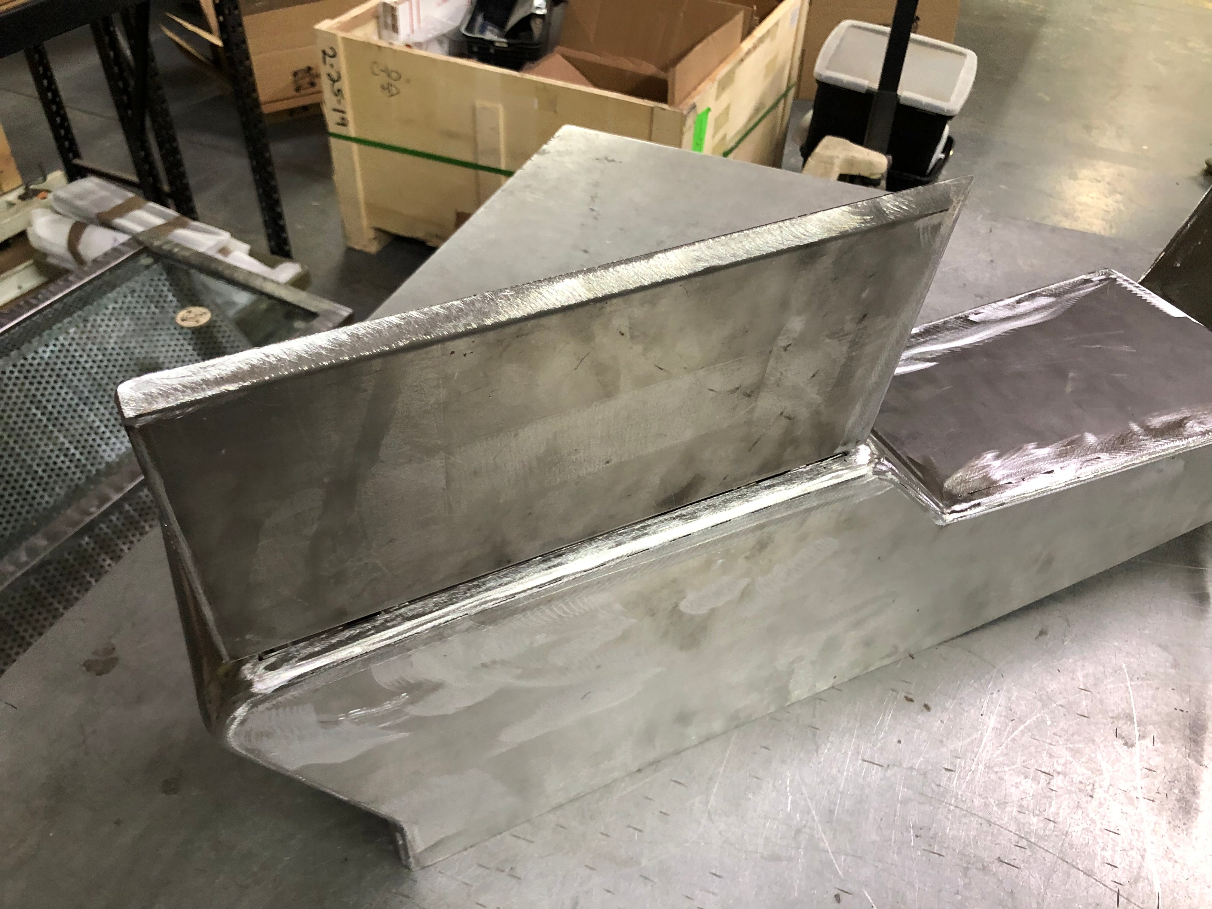 1966-67 Chevelle Steel Center Console