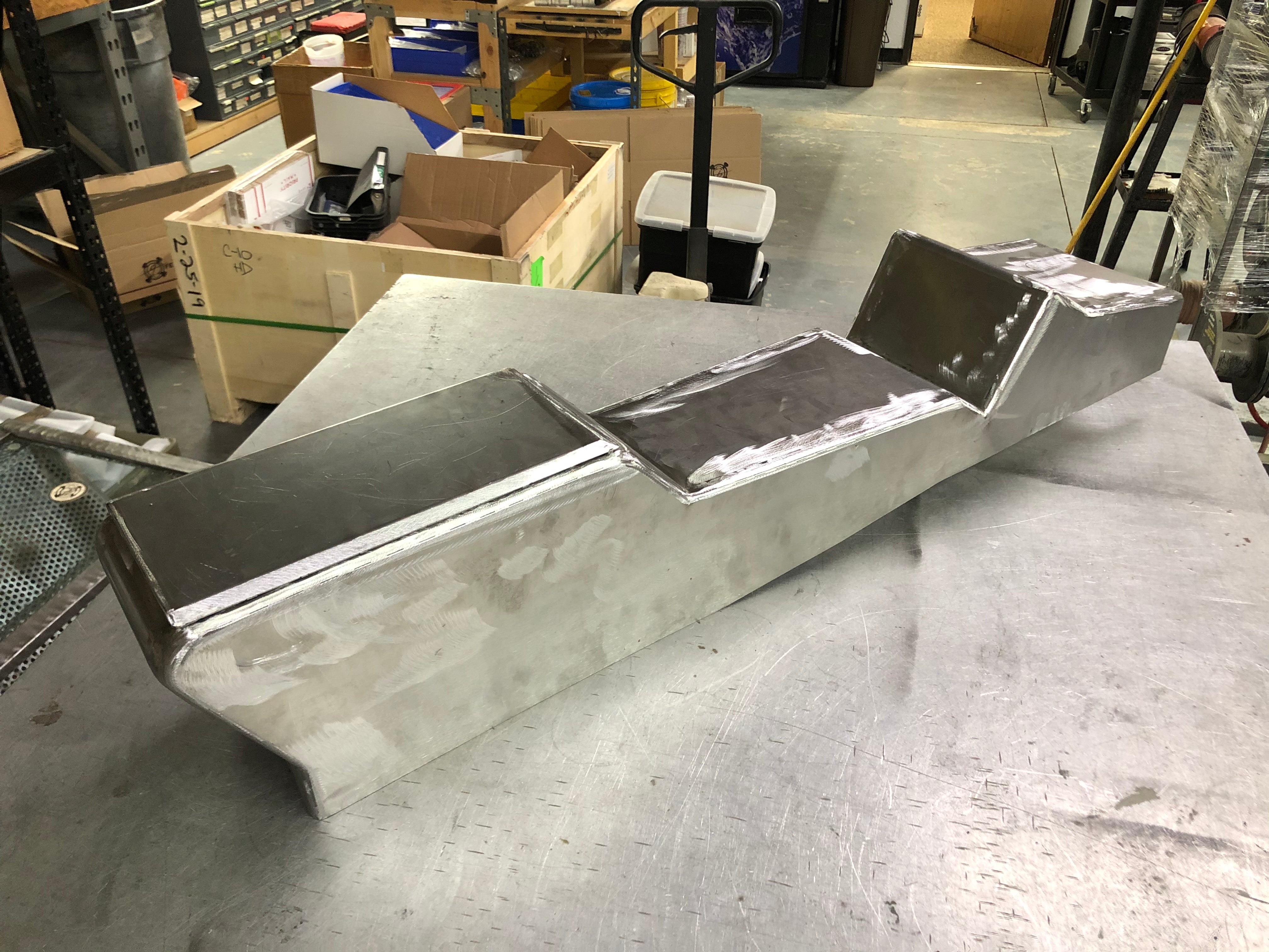 1966-67 Chevelle Steel Center Console