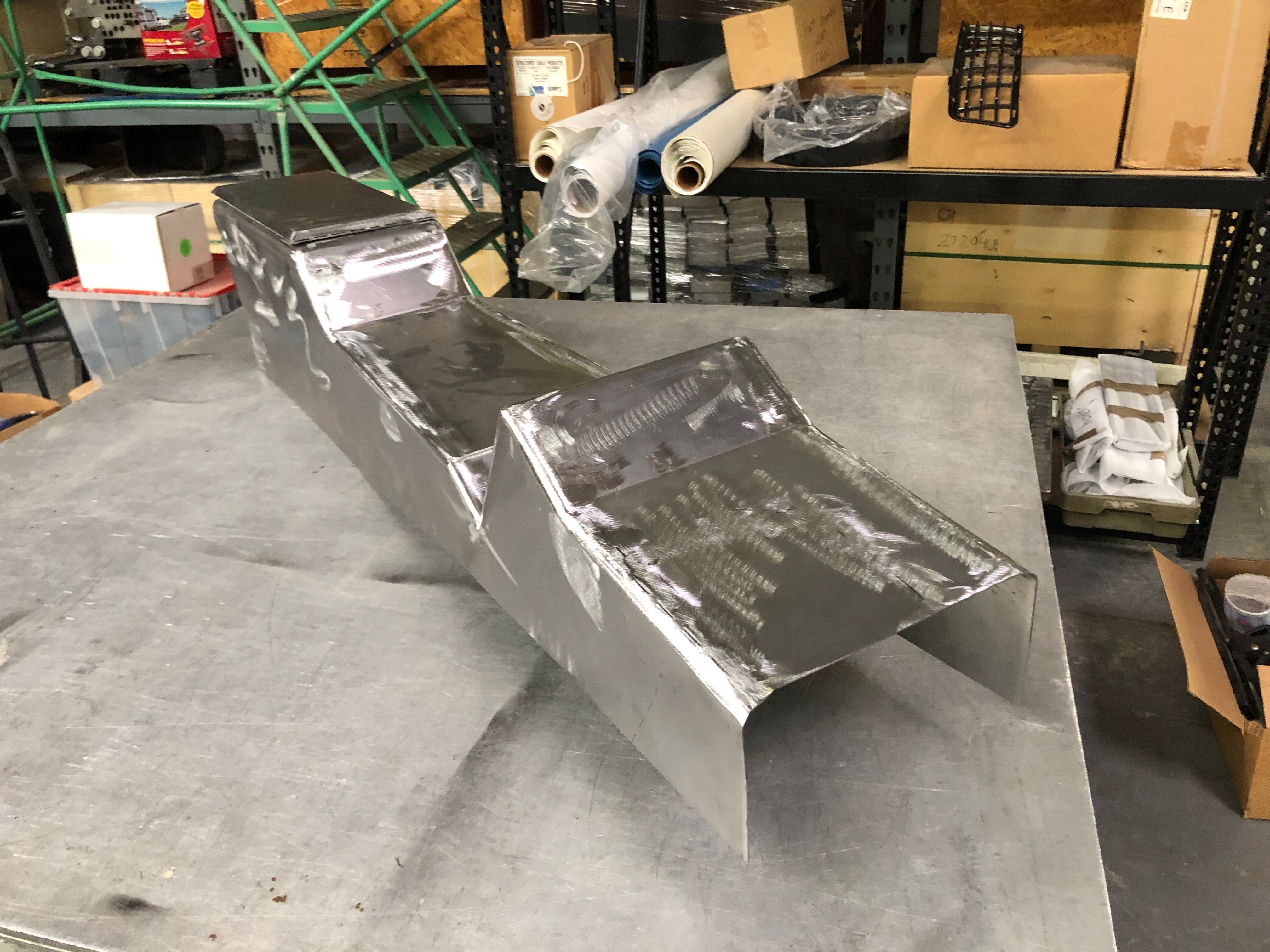 1966-67 Chevelle Steel Center Console