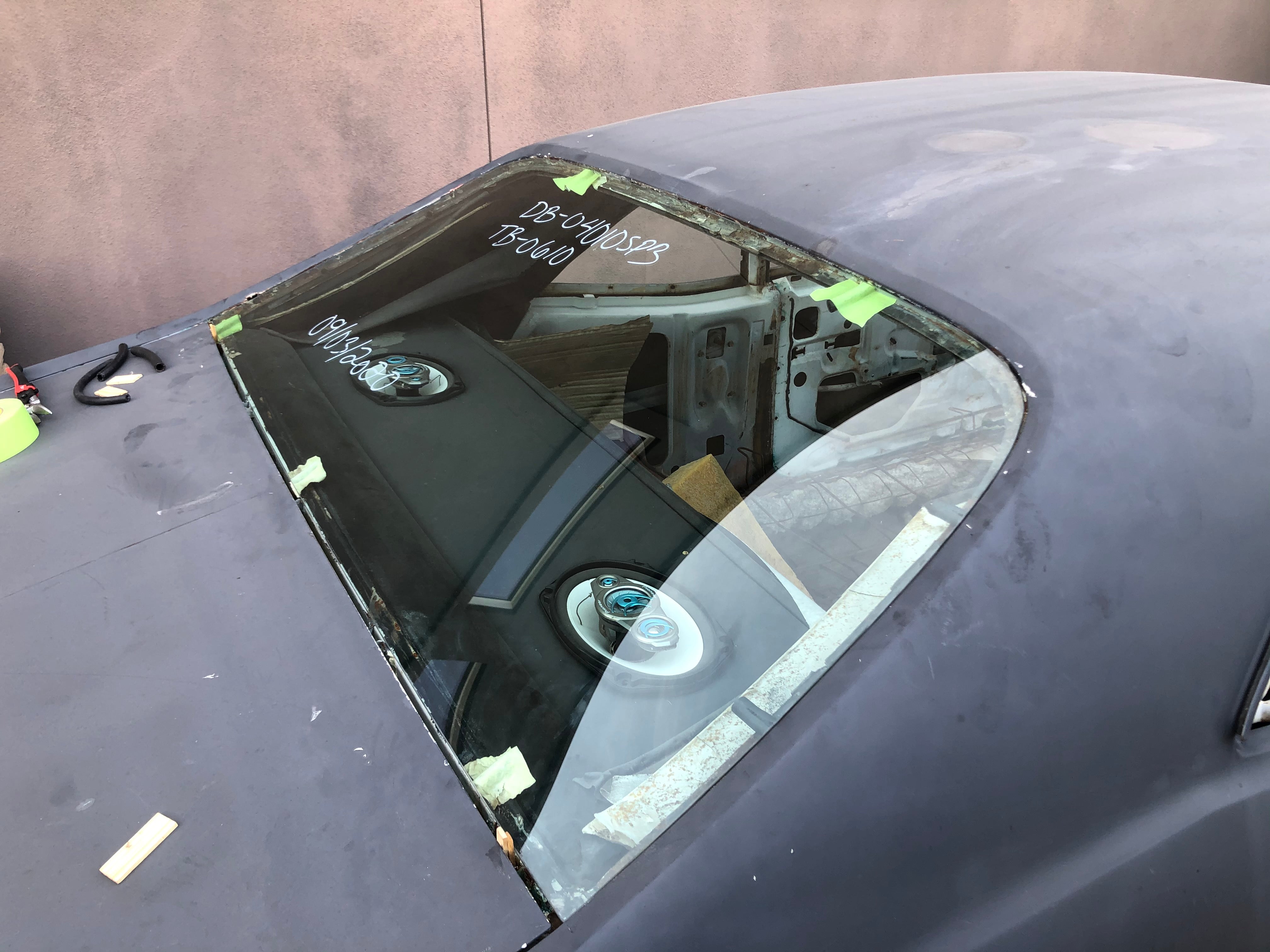 ’68–’72 Nova Flush-Mount Glass Kit — DOT, Trimless, American-Made