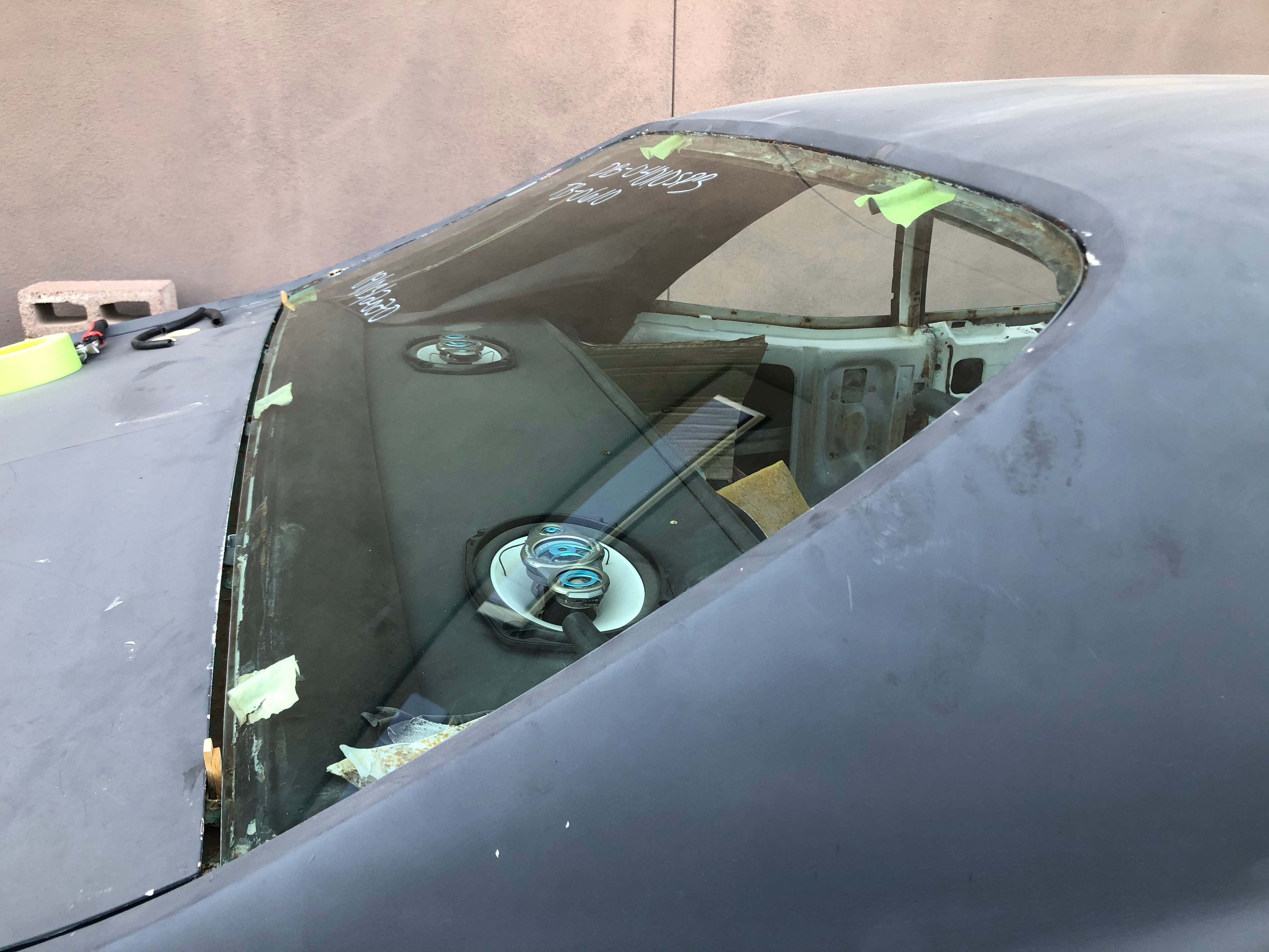 ’68–’72 Nova Flush-Mount Glass Kit — DOT, Trimless, American-Made