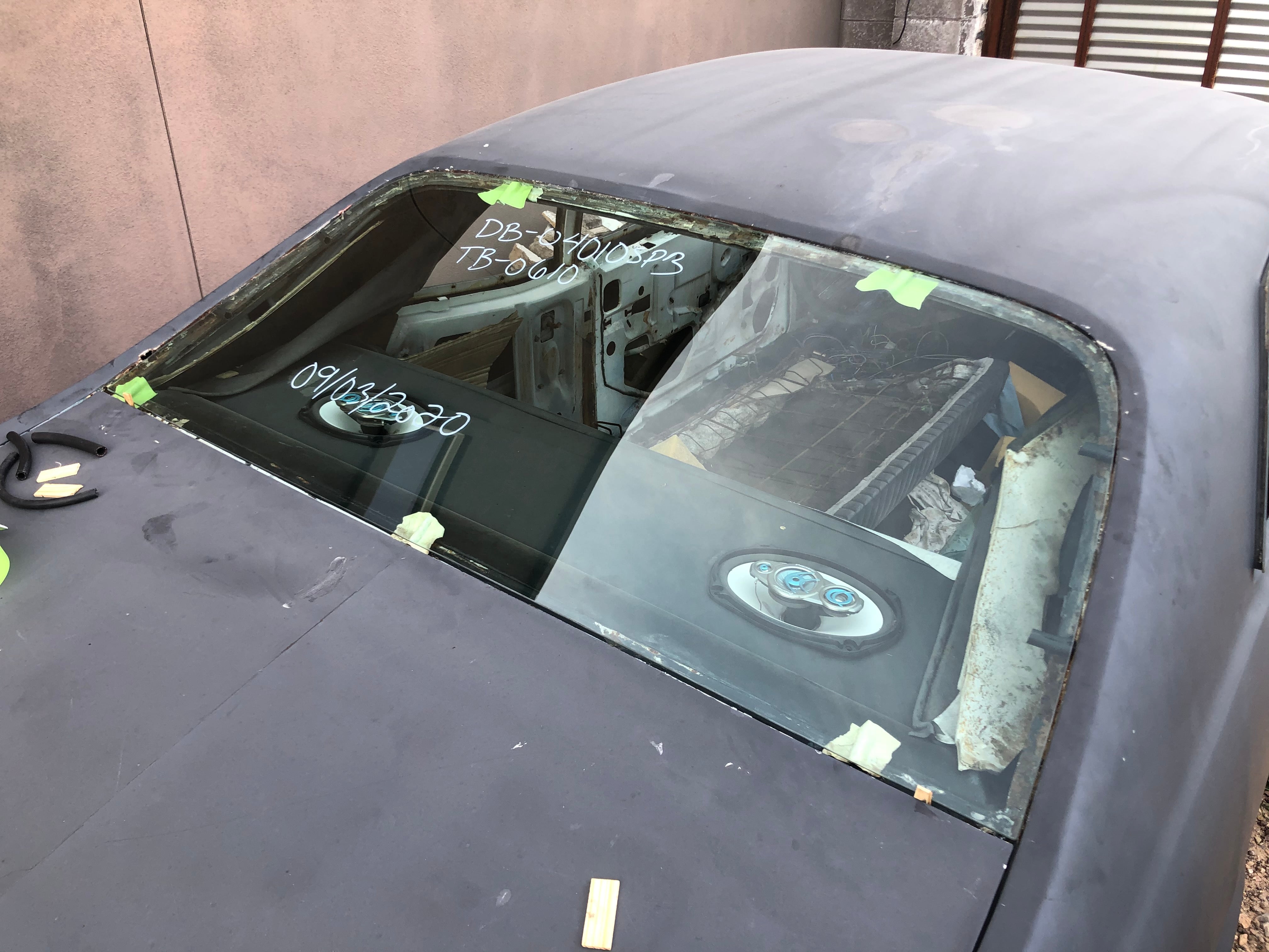 ’68–’72 Nova Flush-Mount Glass Kit — DOT, Trimless, American-Made