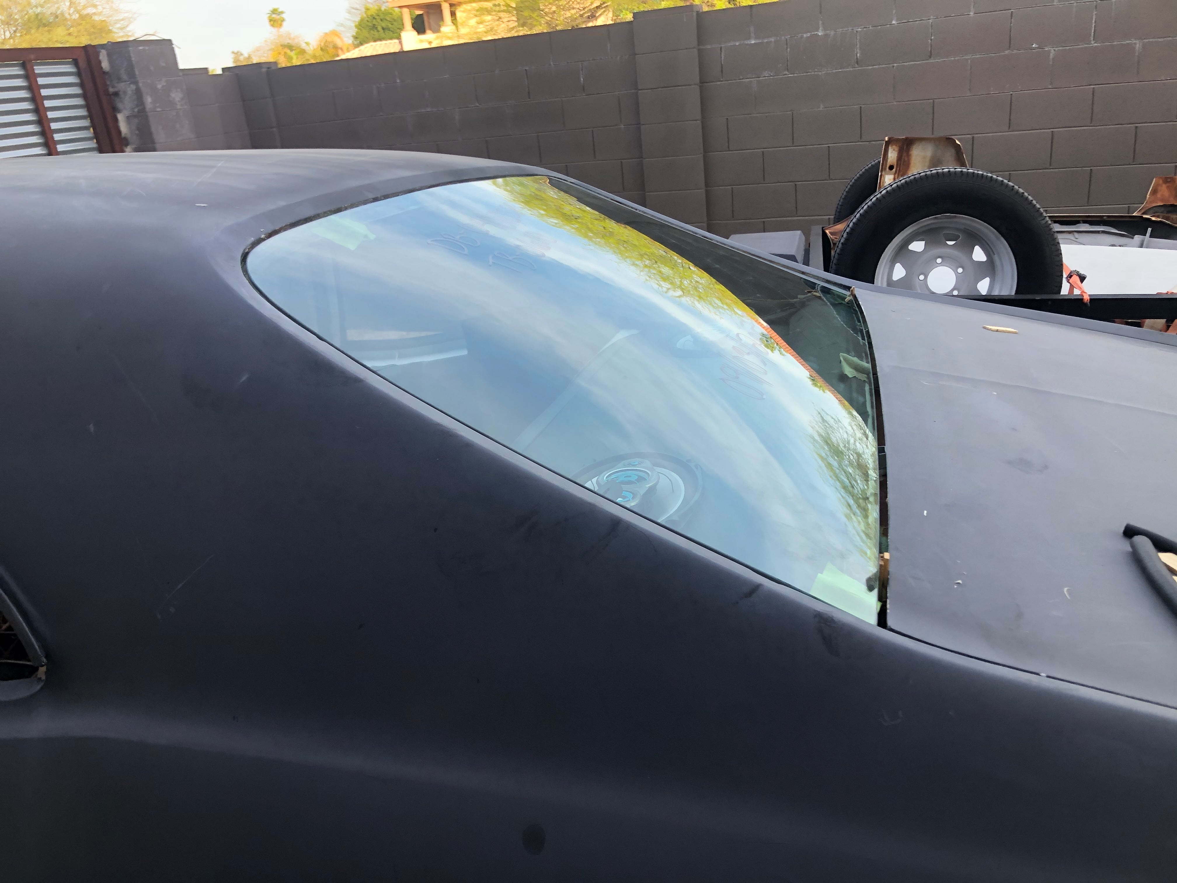 ’68–’72 Nova Flush-Mount Glass Kit — DOT, Trimless, American-Made