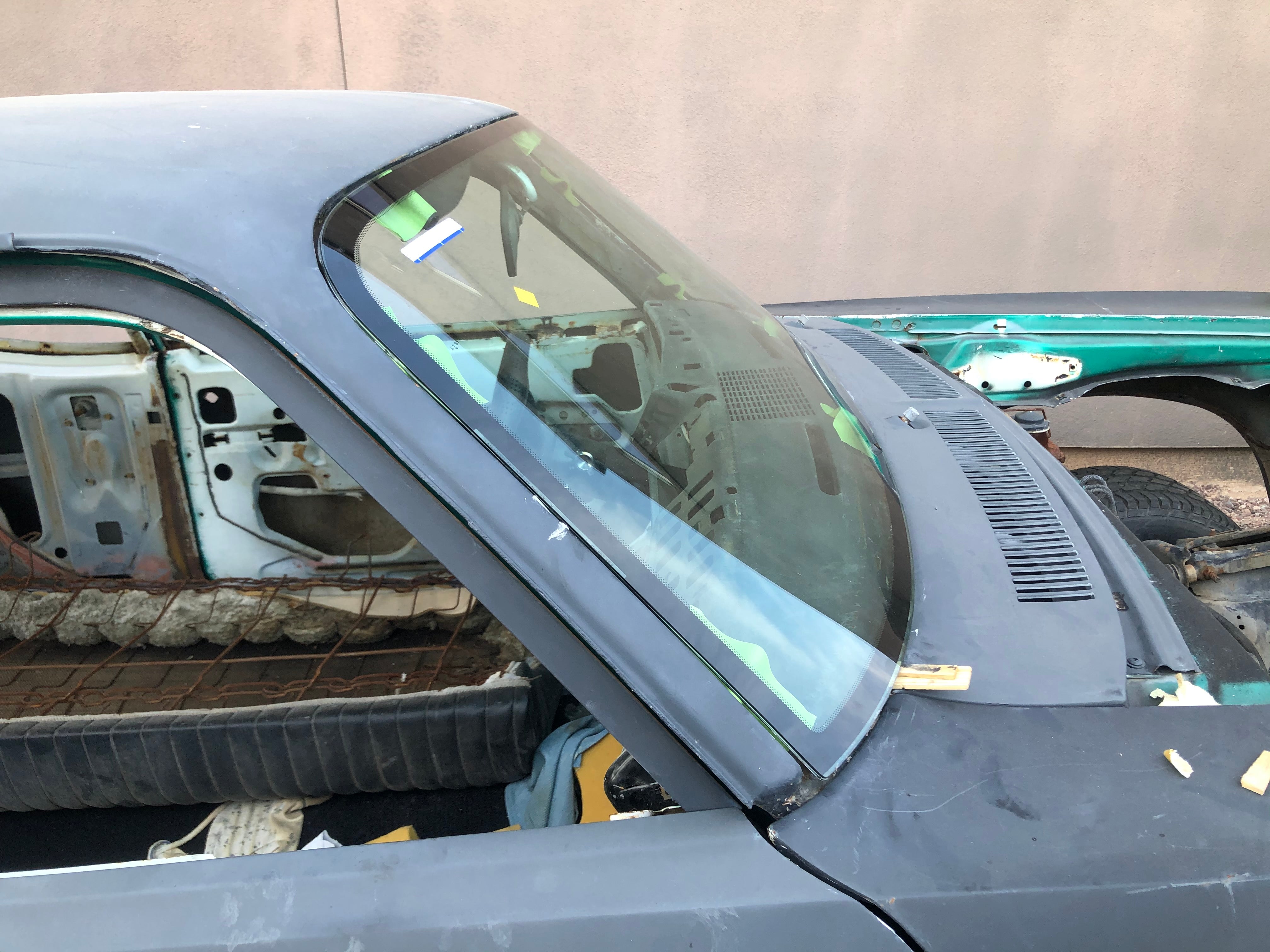 ’68–’72 Nova Flush-Mount Glass Kit — DOT, Trimless, American-Made