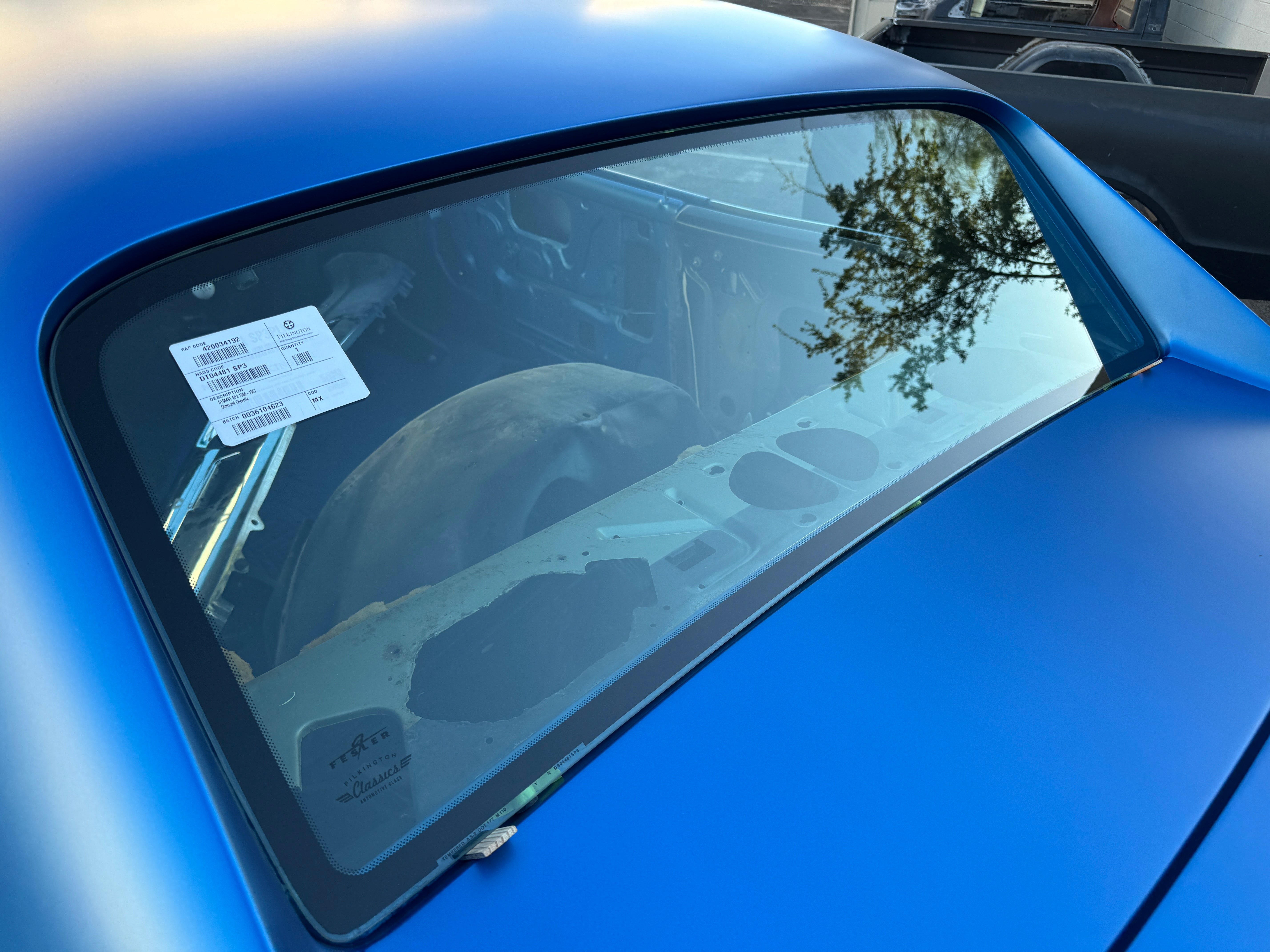 1966–1967 Chevelle Flush-Mount D.O.T. Glass Kit — Trimless, American-Made