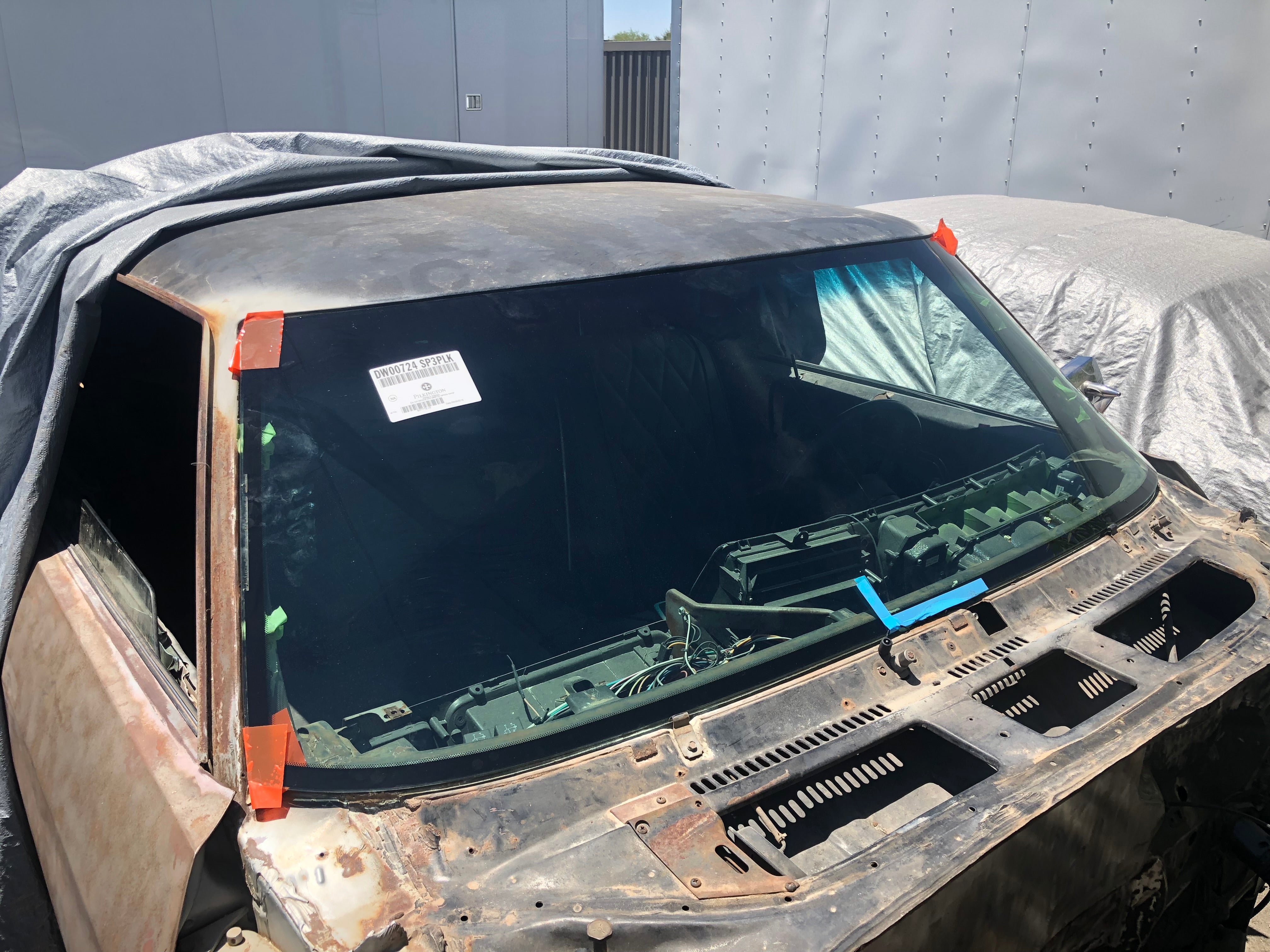 1968–1972 Chevelle Flush-Mount Glass Kit — DOT, Trimless, American-Made (Front & Rear)